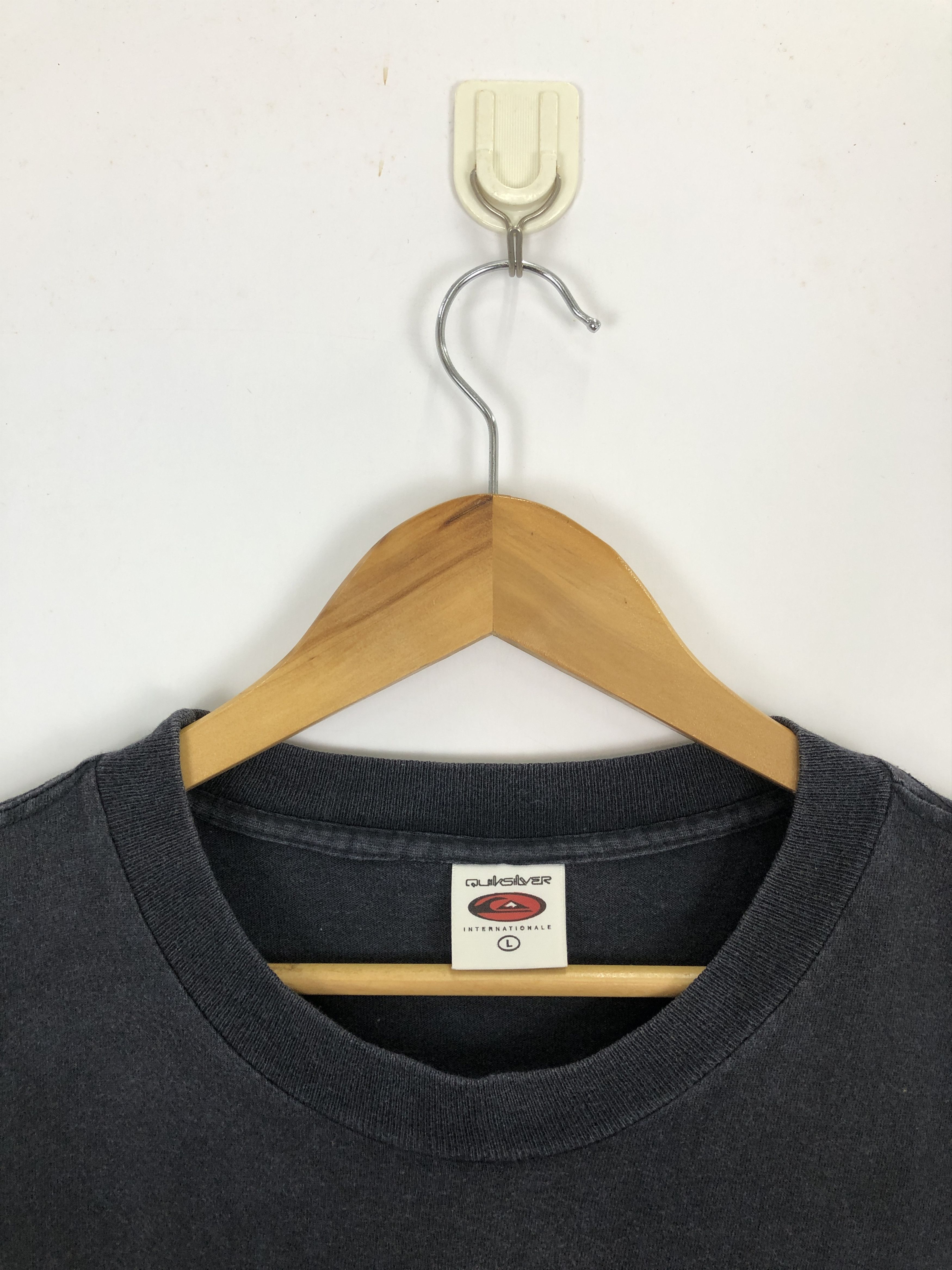 Quiksilver × Vintage Vintage 90s Quiksilver Surfing Short Sleeve T-shirt TA0490 Size US L / EU 52-54 / 3 - 9 Thumbnail