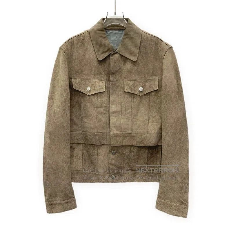 Dior Dior Brown Suede Leather Jacket. Size US M / EU 48-50 / 2 - 1 Thumbnail