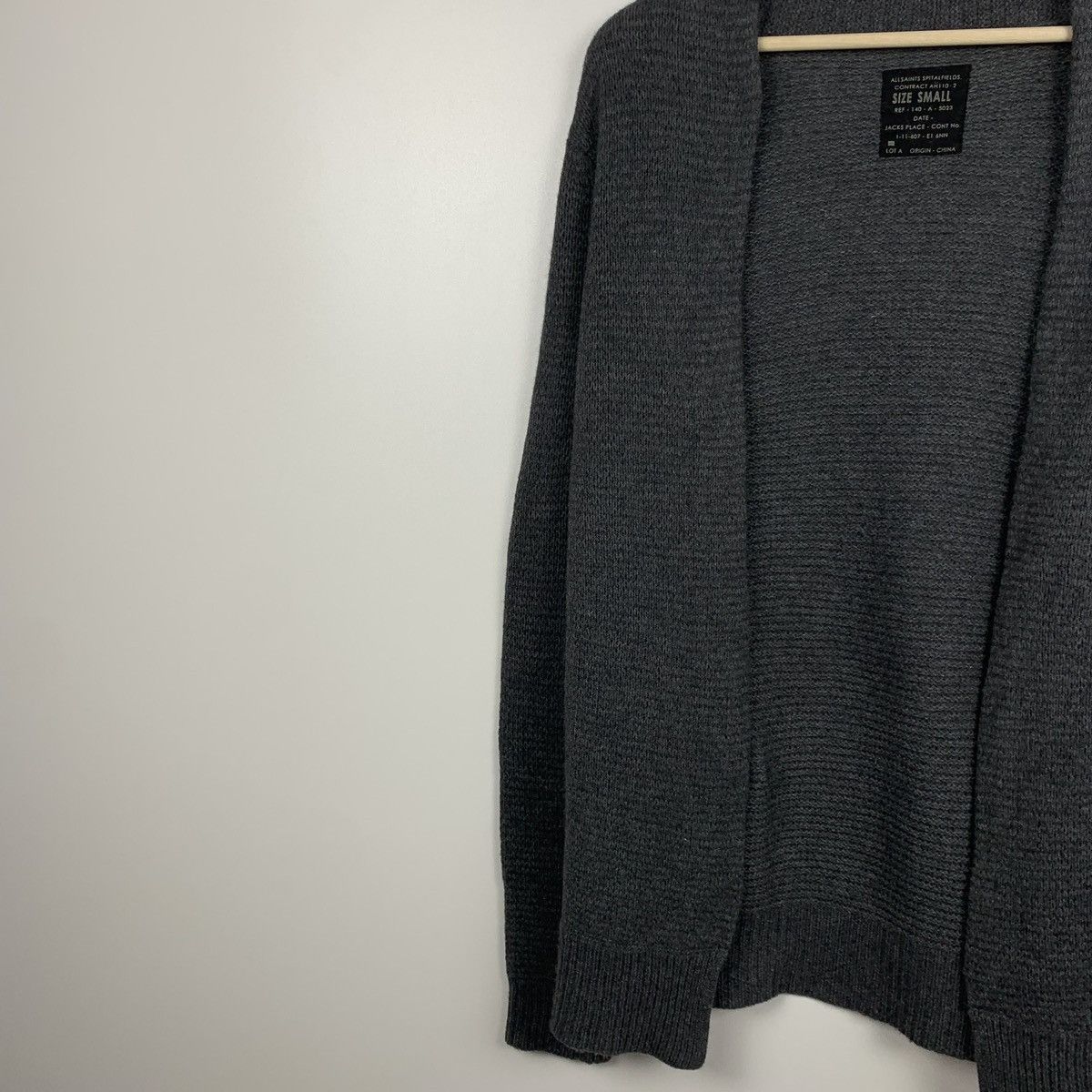 Allsaints Allsaints Rebus Cardigan Wool Cashmere Size Small Size US S / EU 44-46 / 1 - 4 Thumbnail
