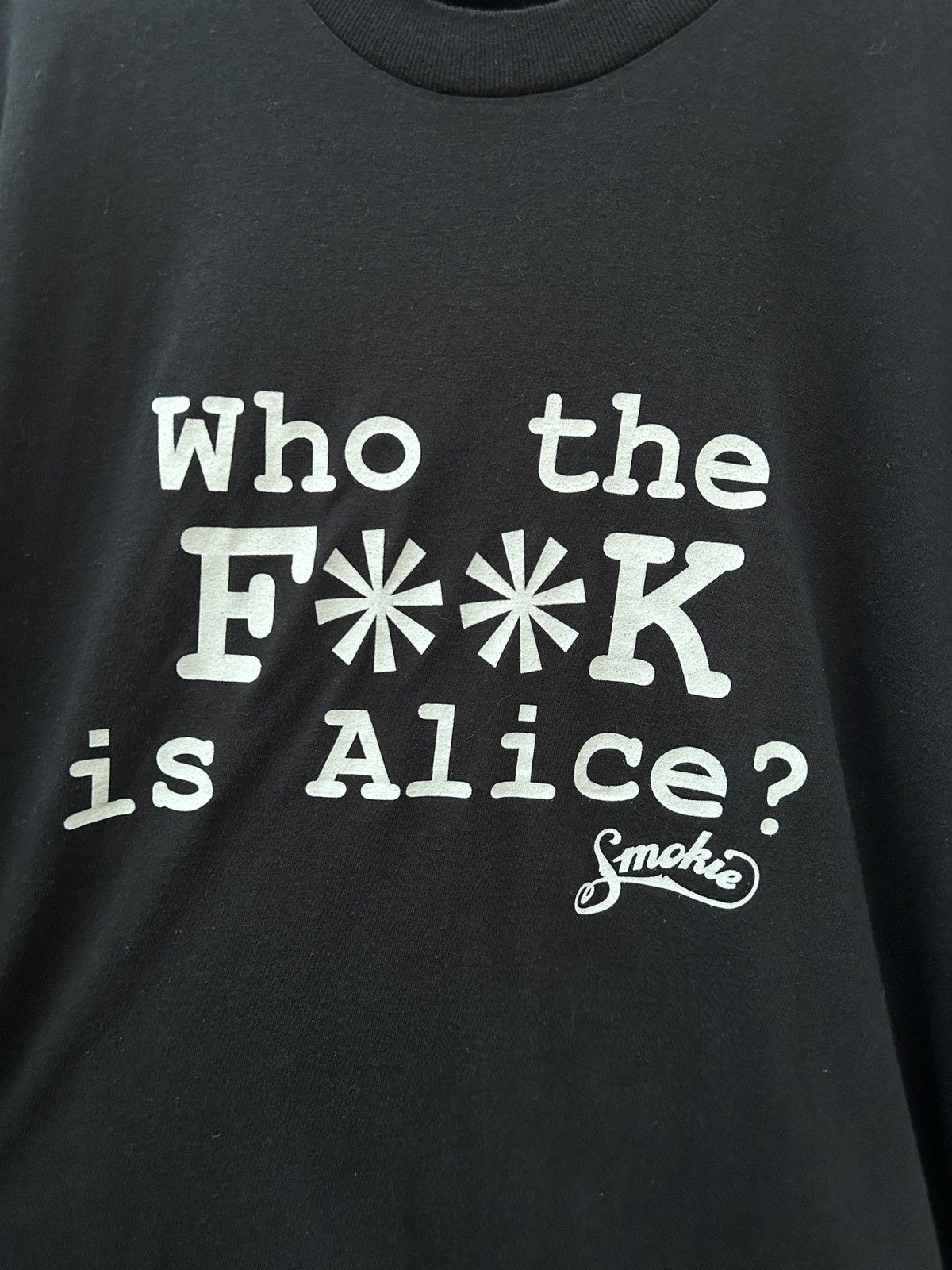 Band Tees 90s Vintage Smokie - Who The Fuck Is Alice? Screen Stars Tee Size US XL / EU 56 / 4 - 2 Thumbnail