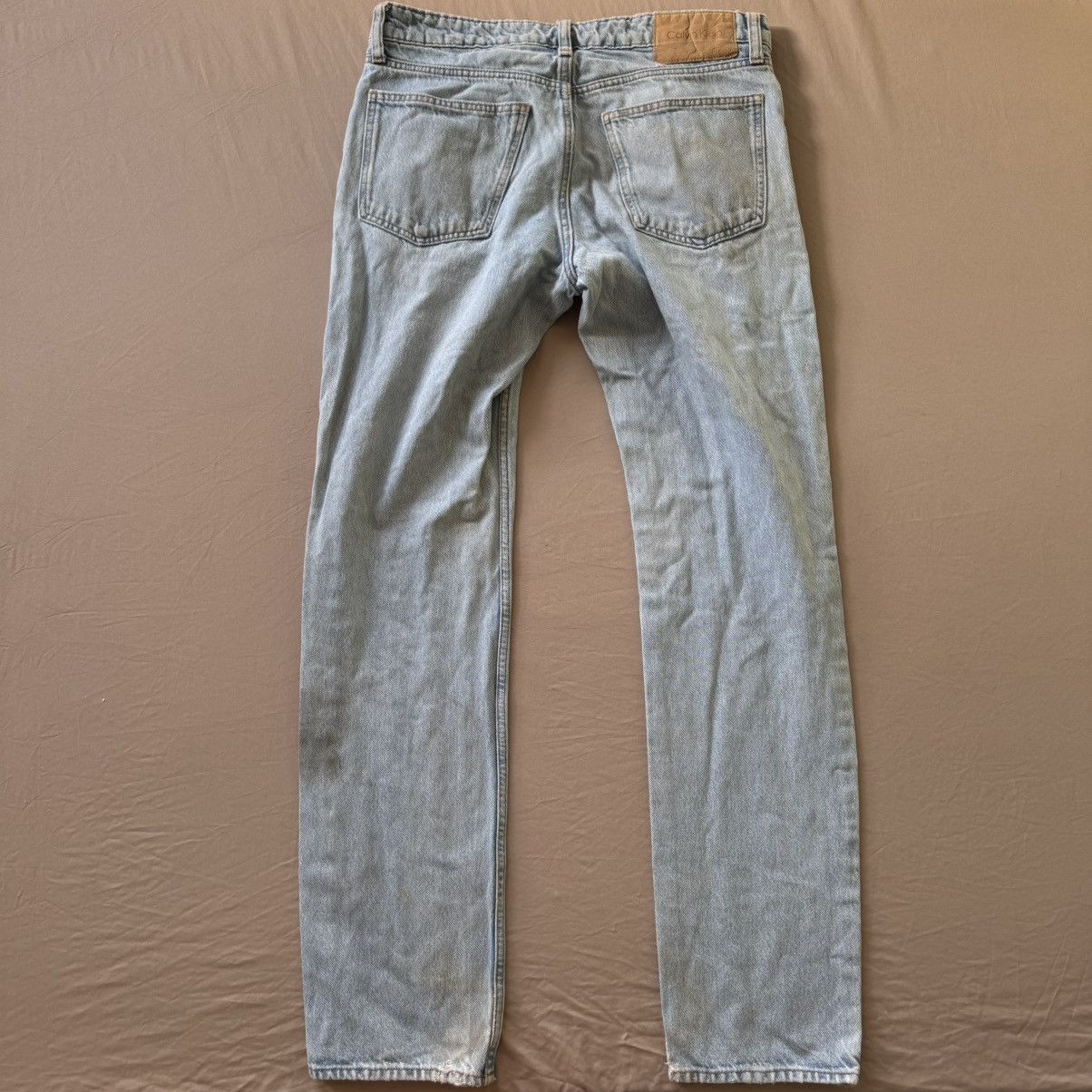 Calvin Klein Calvin Klein Slim Fit Stretch Jeans Size US 31 - 2 Thumbnail