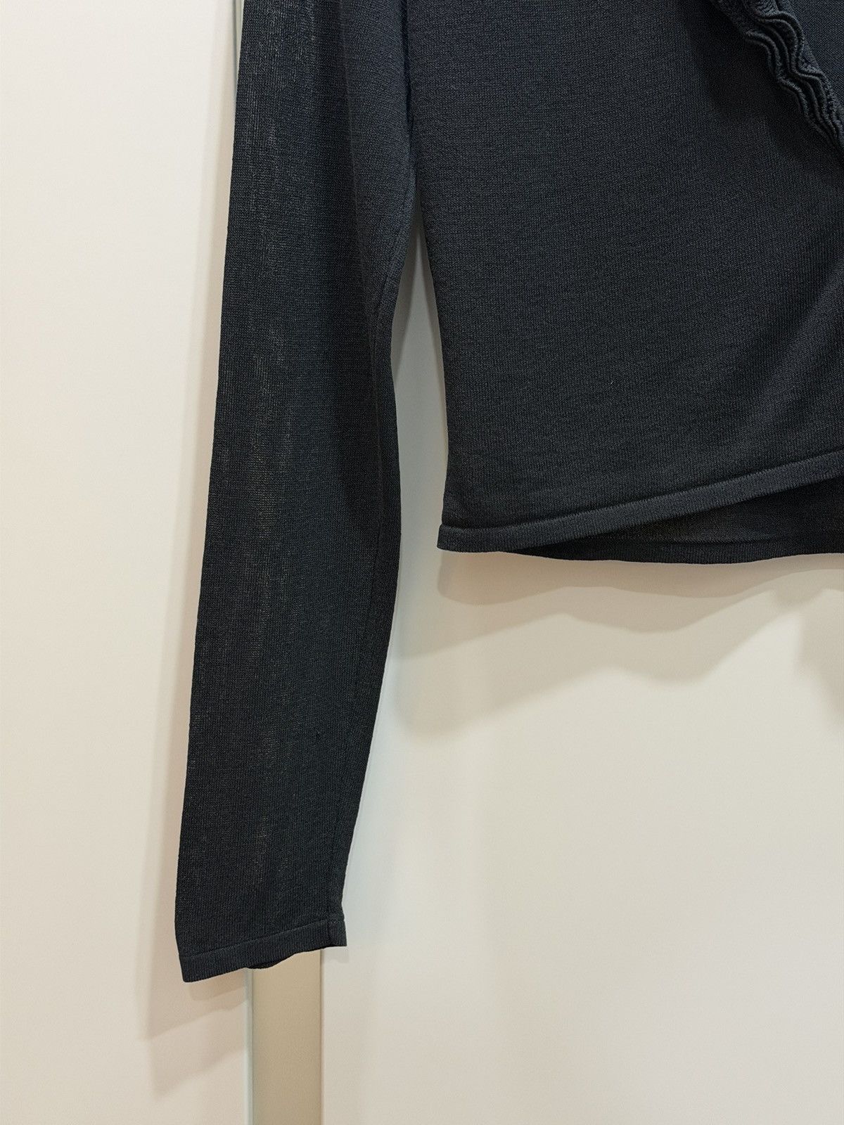 Gucci GUCCI by Tom Ford FW2000 Sheer Silk Hook Cropped Cardigan XS Size XS / US 0-2 / IT 36-38 - 11 Thumbnail