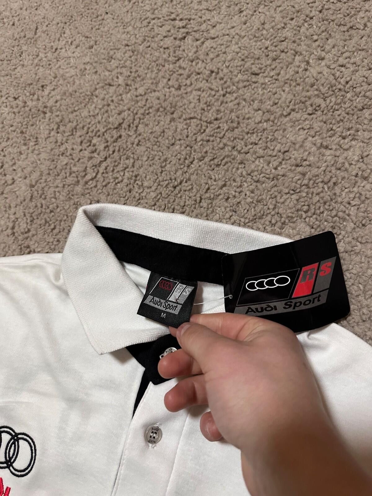 Audi Audi Sports Racing Polo T-Shirt Embroidered size M Size US M / EU 48-50 / 2 - 4 Thumbnail