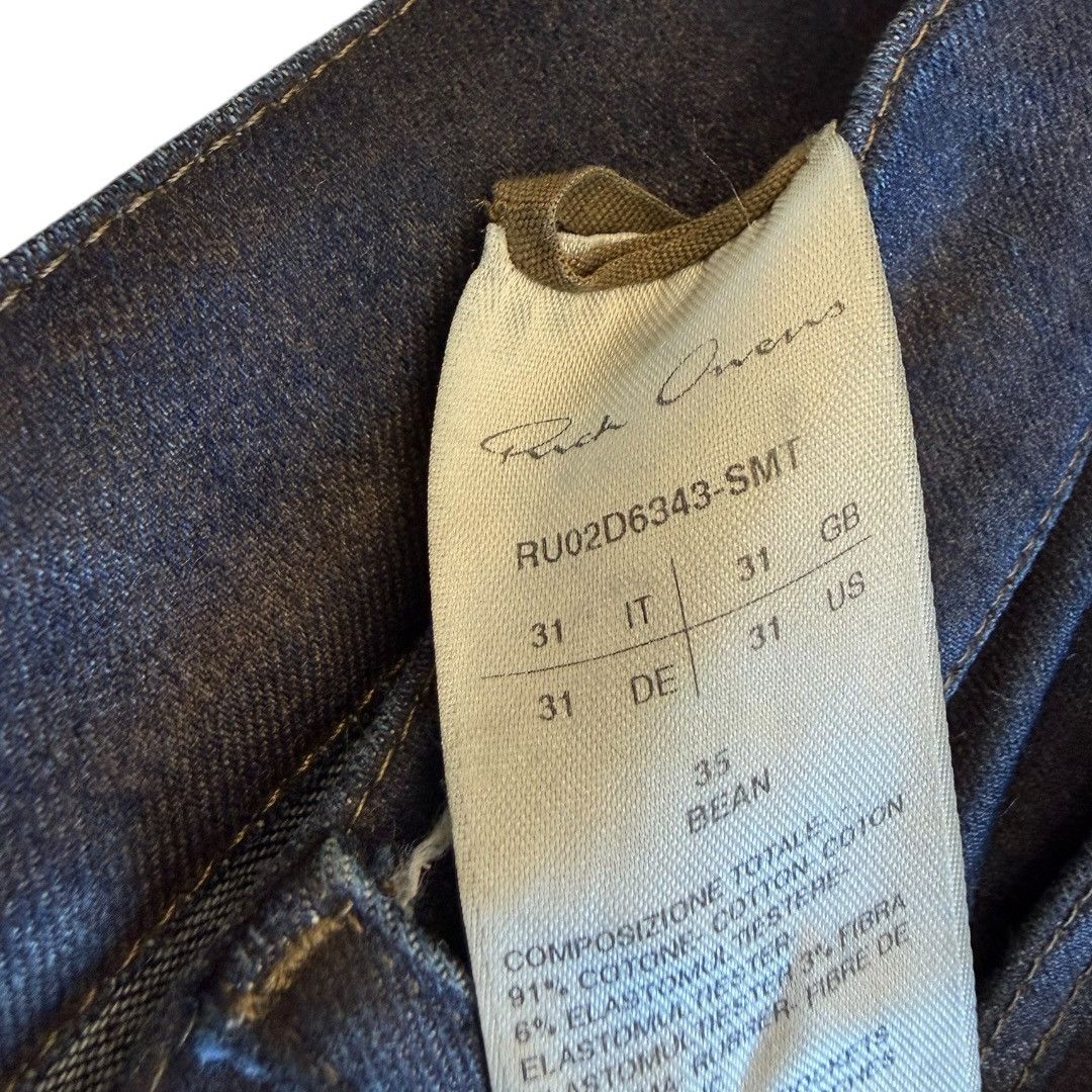Rick Owens Rick Owens AW24 ‘Porterville’ Banana Bolan Waxed Bean Size US 32 / EU 48 - 5 Thumbnail