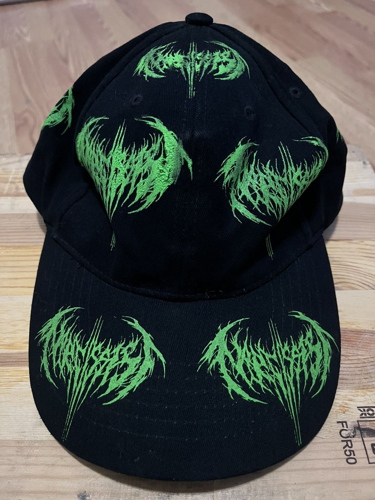 Playboi Carti Narcissist Green Hat Size ONE SIZE - 1 Thumbnail