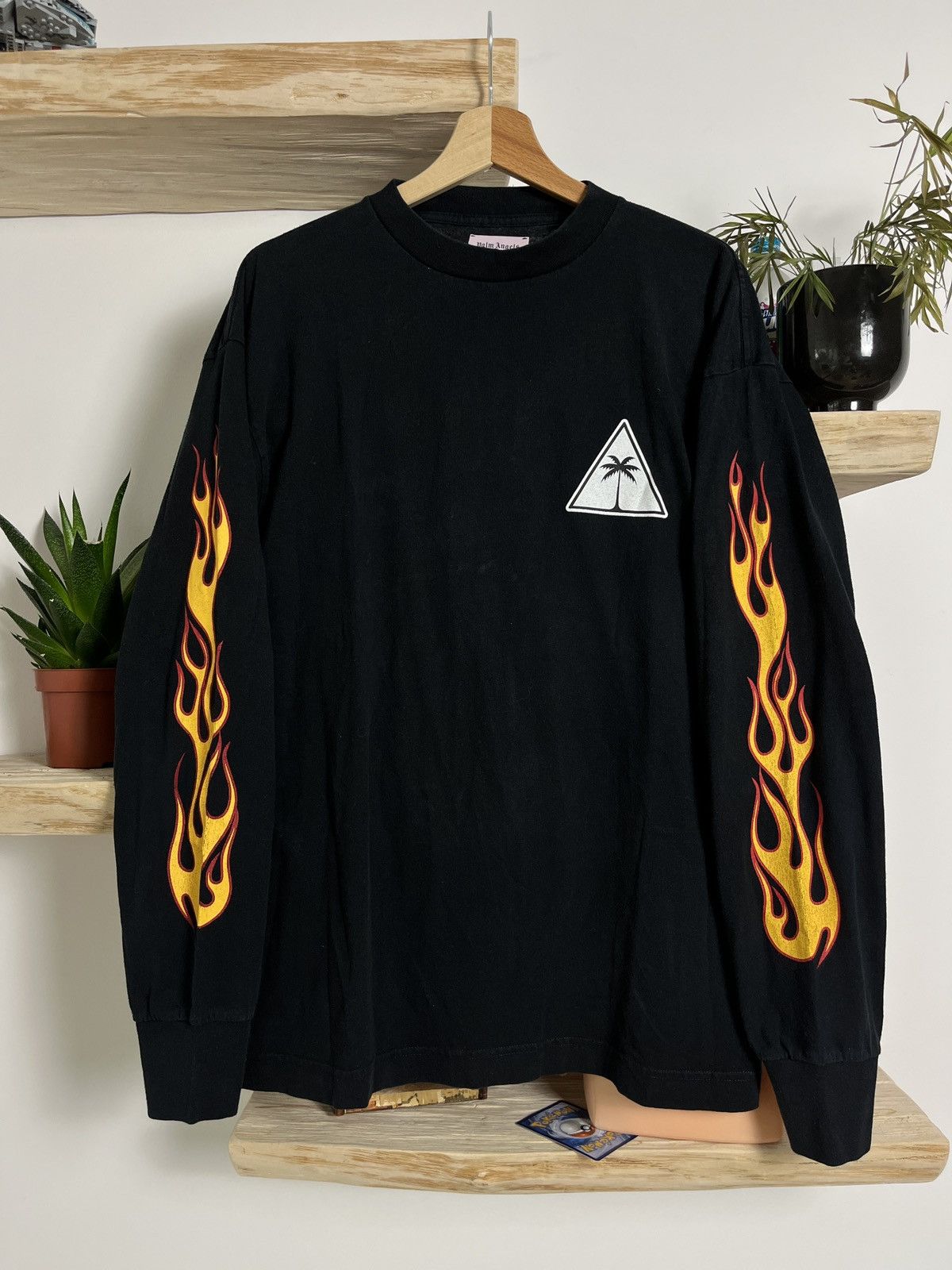 Palm Angels Flame Long Sleeve | Grailed