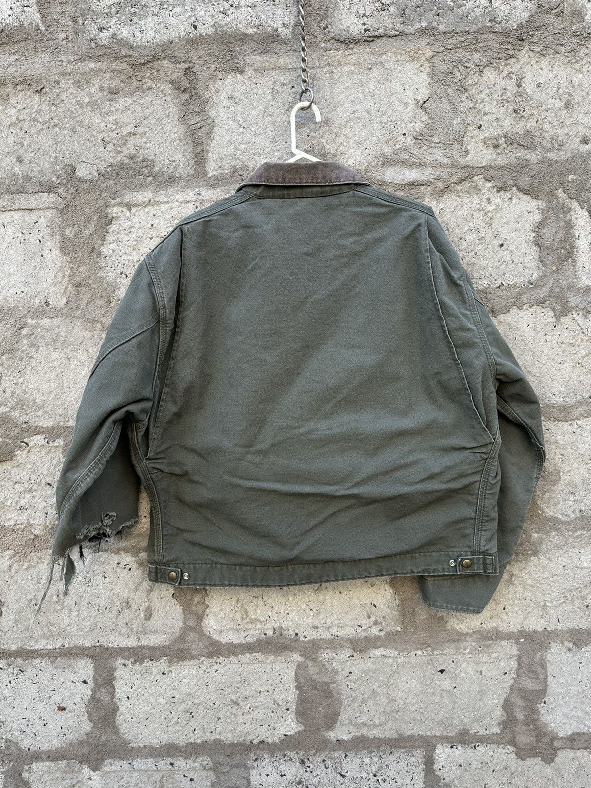 Carhartt × Vintage Vintage Carhartt Detroit jacket J76 MOS ( military olive) Size US XXL / EU 58 / 5 - 10 Thumbnail