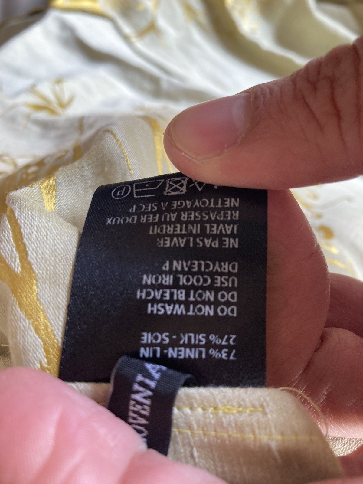 Haider Ackermann FW18 Gold Kimono Size US S / EU 44-46 / 1 - 9 Thumbnail