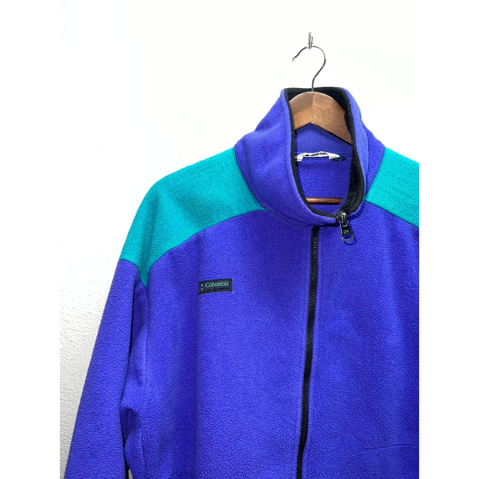 Vintage Vintage Columbia Fleece Radial Sleeve Jacket Sweatshirt VTG Size US L / EU 52-54 / 3 - 2 Thumbnail