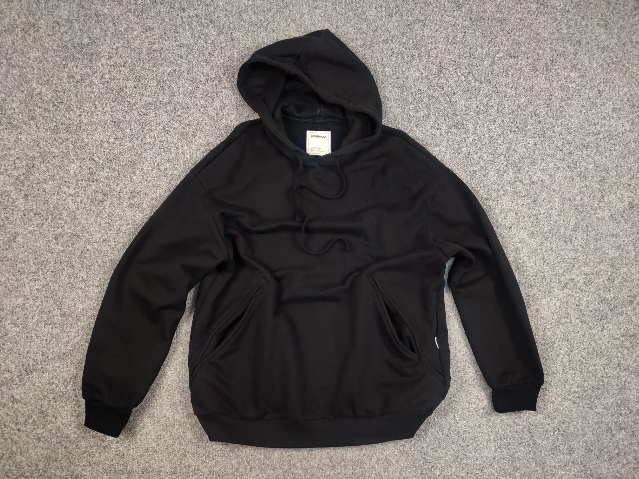 Japanese Brand Bohrhoo Japanese Oversized Black Hooded Avant Garde Size US S / EU 44-46 / 1 - 13 Thumbnail