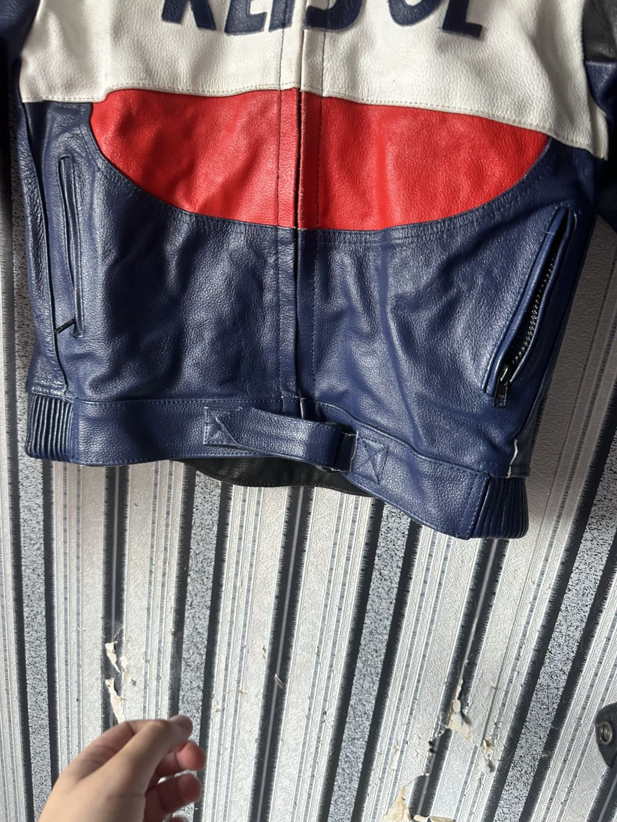 Honda Honda HRS Repsol Racing Leather Motorcycle Biker Jacket Size XXL / US 16-18 / IT 52-54 - 5 Thumbnail