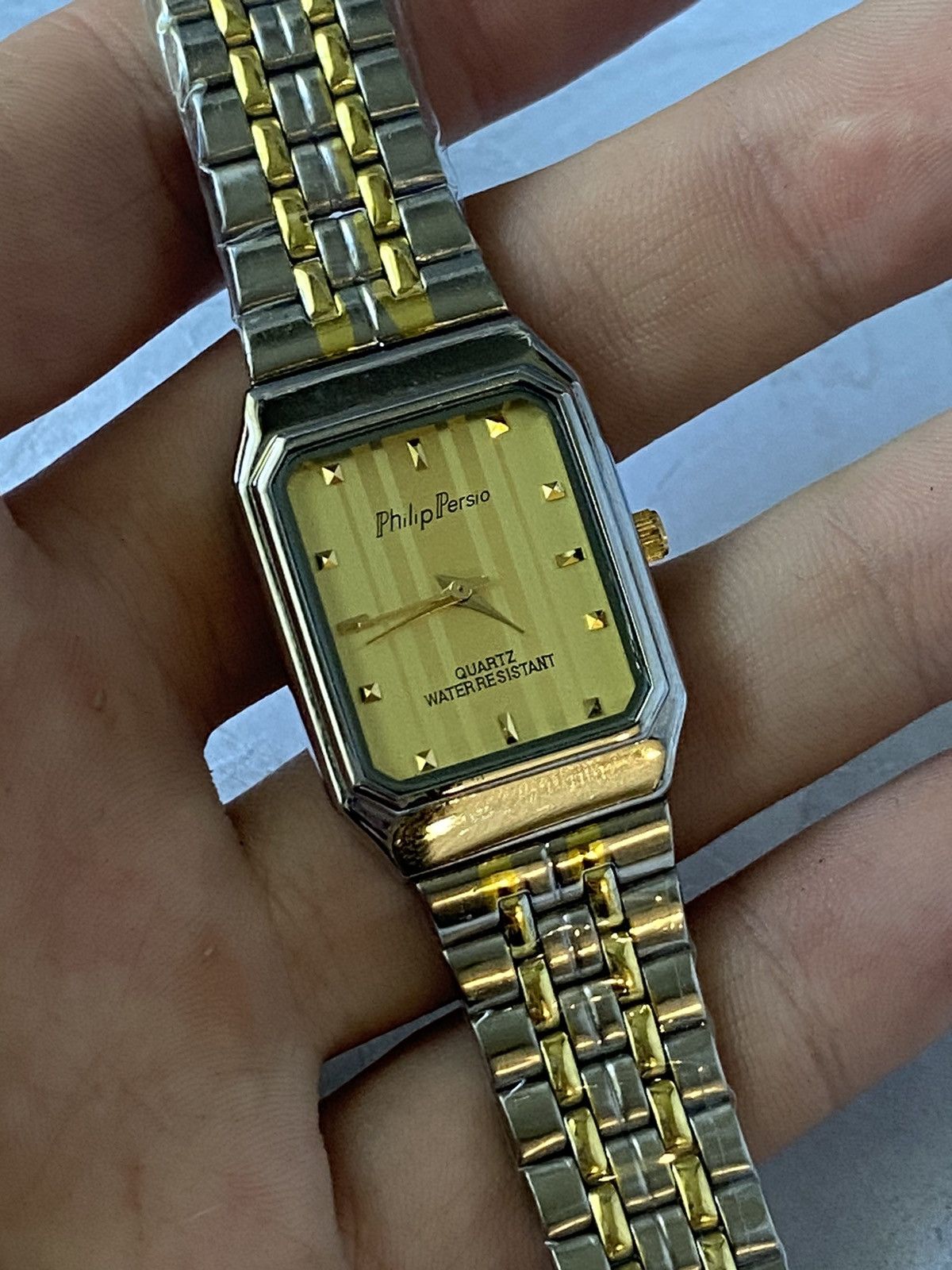 Jewelry Elegant Philip Persio Gold Dial Watch Size ONE SIZE - 11 Thumbnail