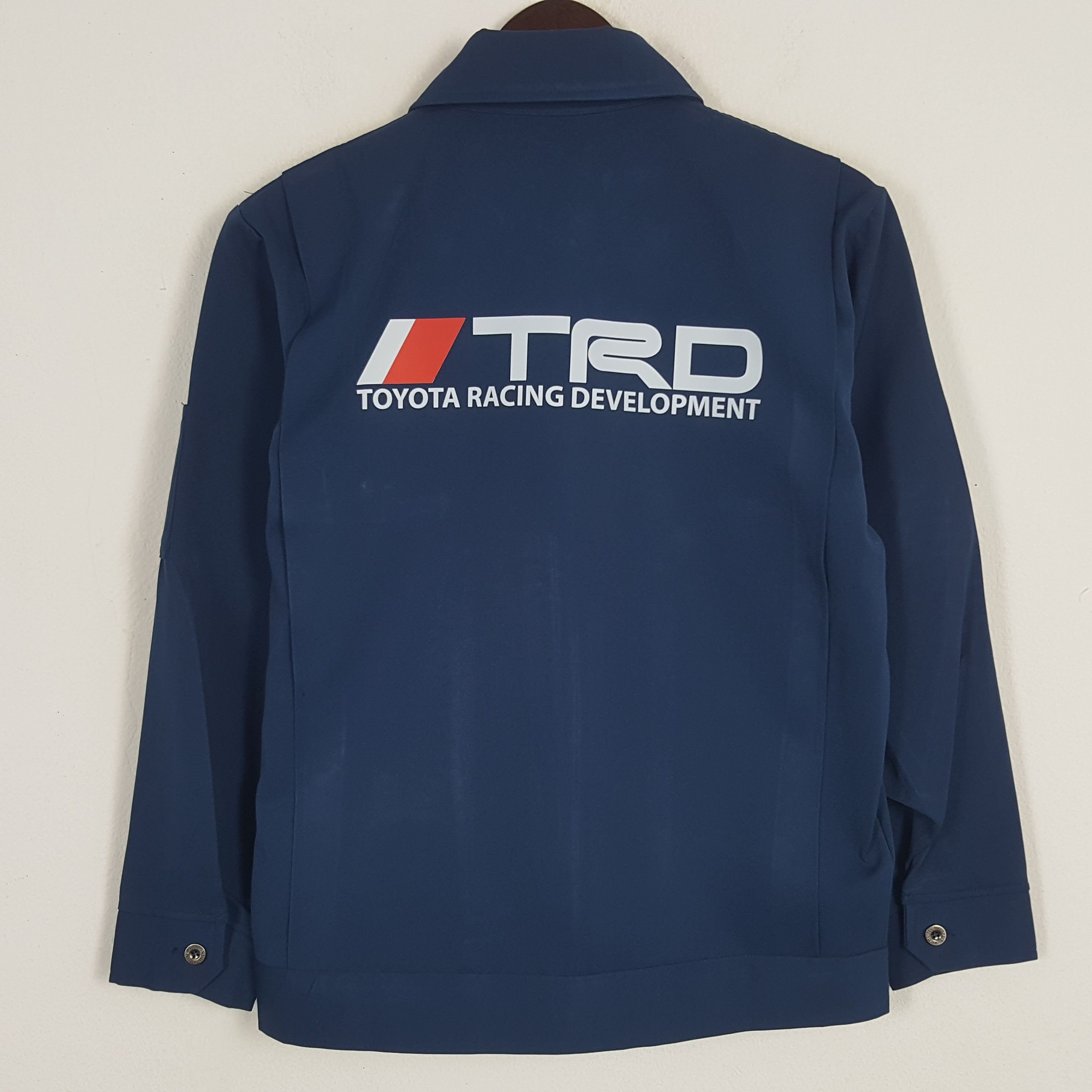 Japanese Brand × Vintage Vintage Toyota Racing Custom Art Worker Uniform Jacket Size US S / EU 44-46 / 1 - 1 Thumbnail