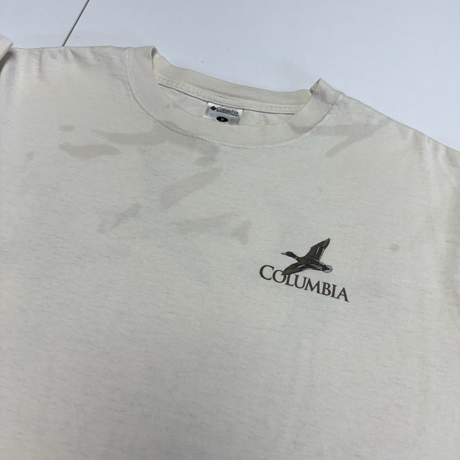 Columbia Columbia Long Sleeve T Shirt Mens Medium 21.5x26 Cotton Duck Size US M / EU 48-50 / 2 - 4 Thumbnail