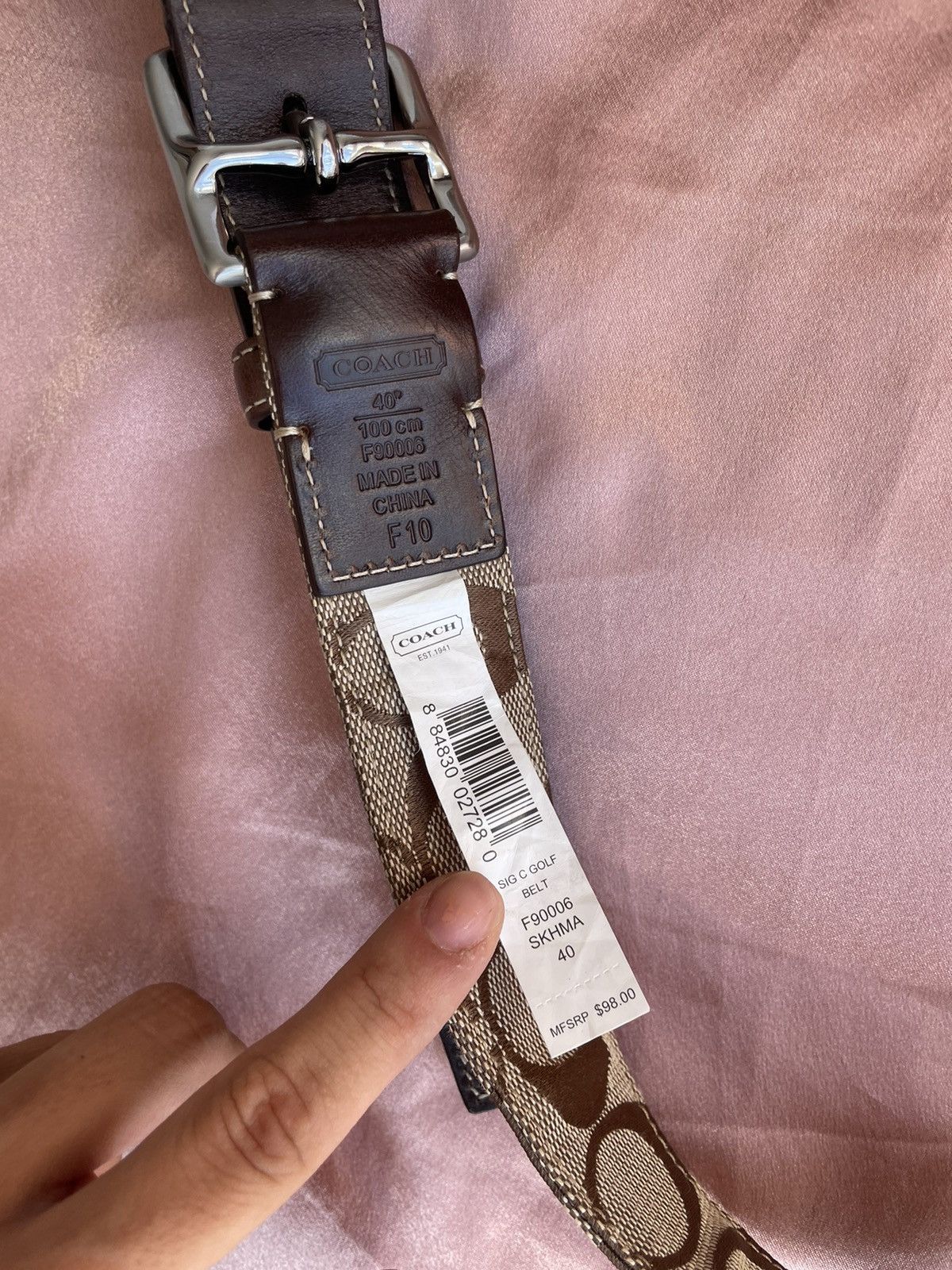 Coach Coach belt Size ONE SIZE - 9 Thumbnail
