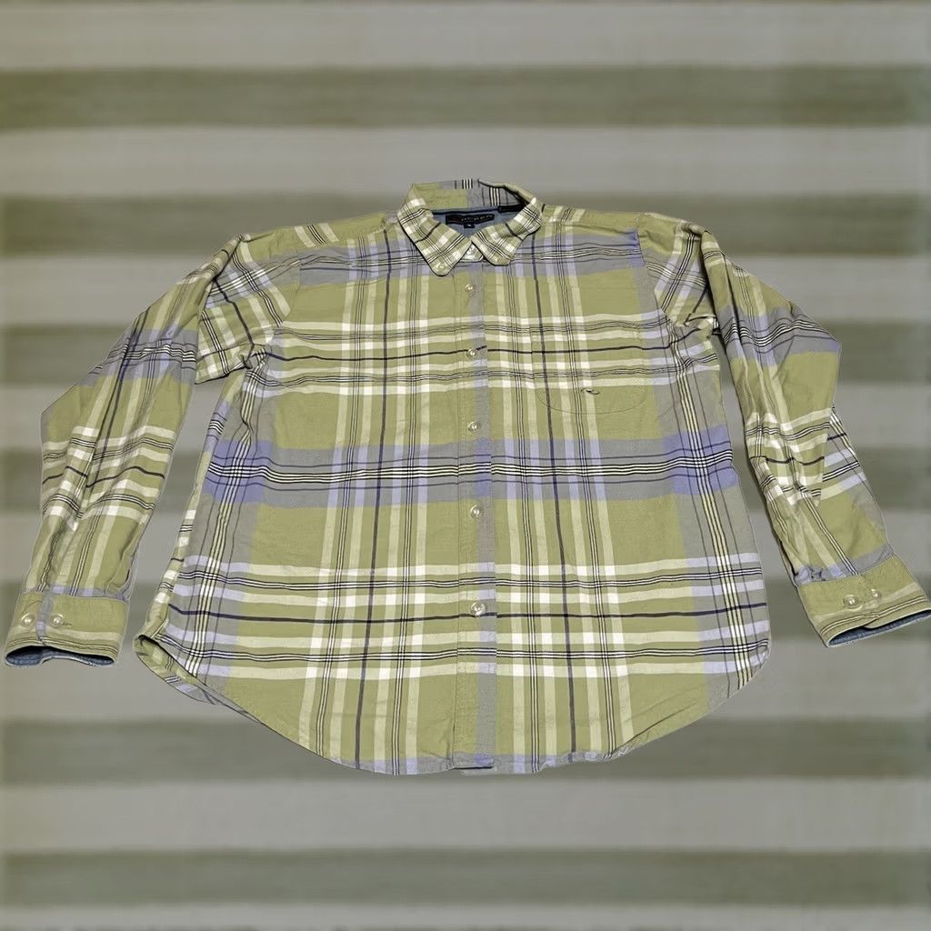 Roper Roper Shirt Western Button-Up Long Sleeve Green Plaid M Womens Medium Casual Cotton Button Front Neck Collared Vintage No Size M / US 6-8 / IT 42-44 - 1 Thumbnail