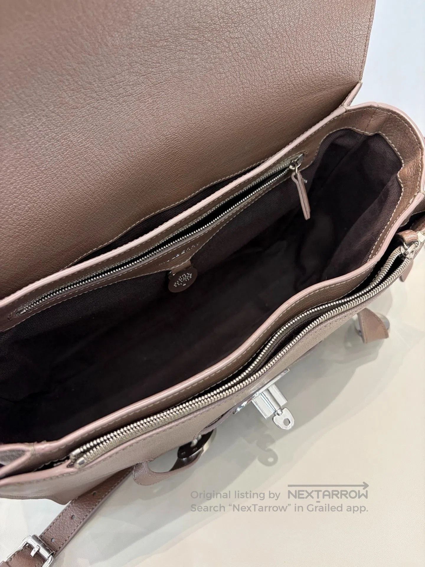 Mulberry Mulberry Elephant Gray Messenger Bag. Size ONE SIZE - 6 Thumbnail