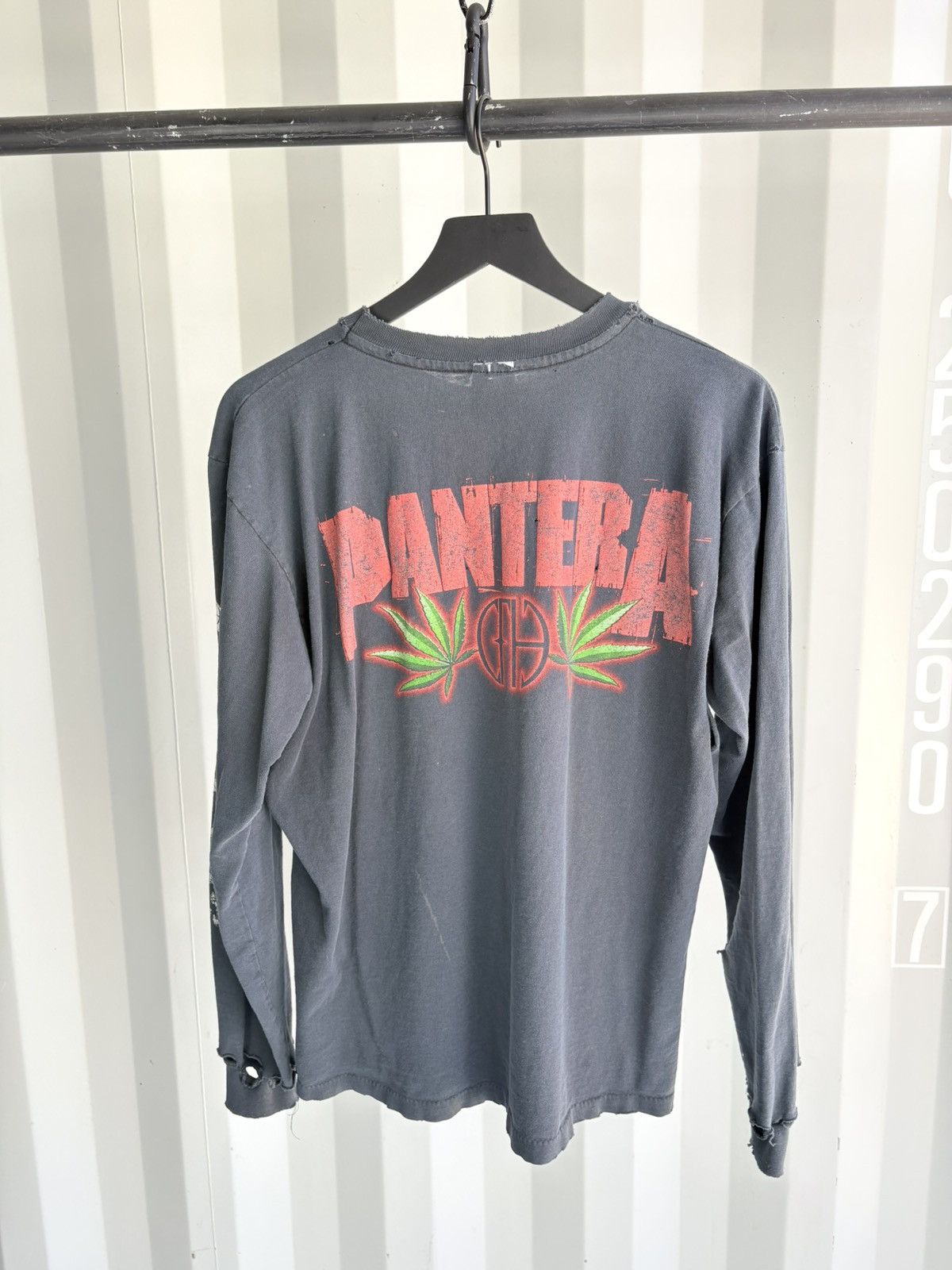Band Tees Pantera Cowboys from Hell Sun Faded Thrashed Distressed ERD Size US L / EU 52-54 / 3 - 7 Thumbnail