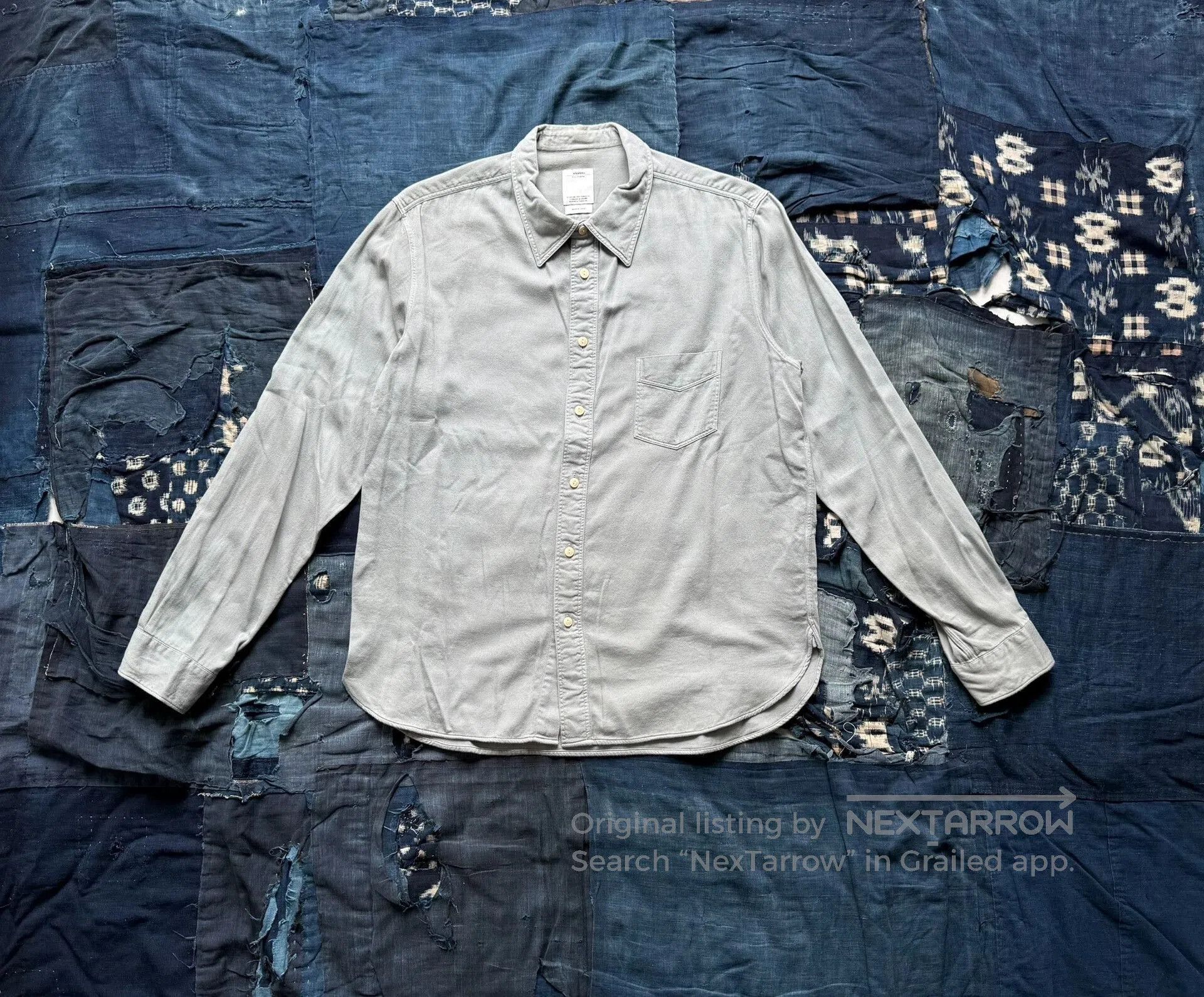 Visvim VISVIM 16SS Long Sleeve Shirt. Size US L / EU 52-54 / 3 - 1 Thumbnail