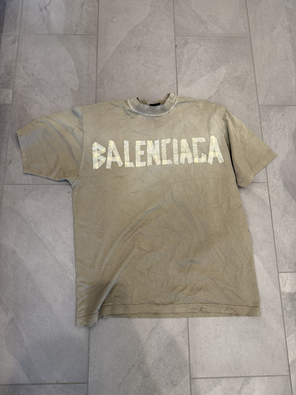 Balenciaga Balenciaga Tape Type T shirt Size US XS / EU 42 / 0 - 1 Thumbnail