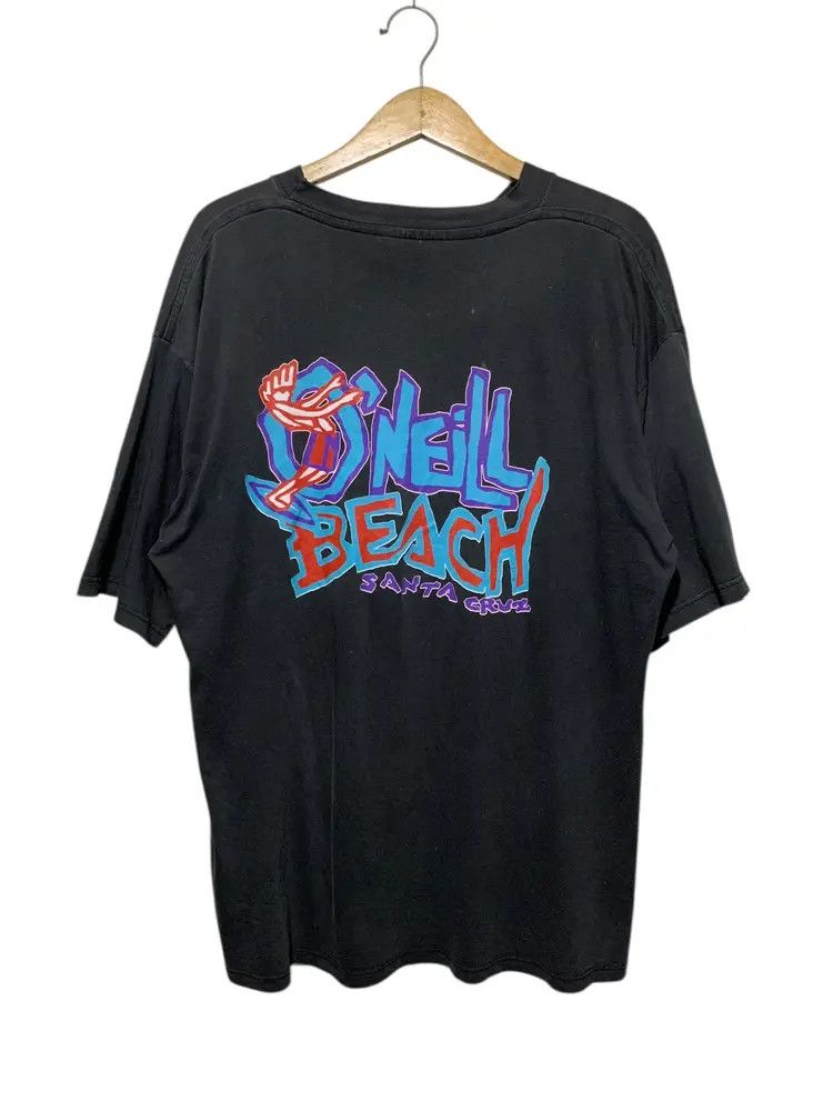 O'Neill Vintage faded 90s Oneill Santa cruz graffiti logo tee Size US XL / EU 56 / 4 - 1 Thumbnail