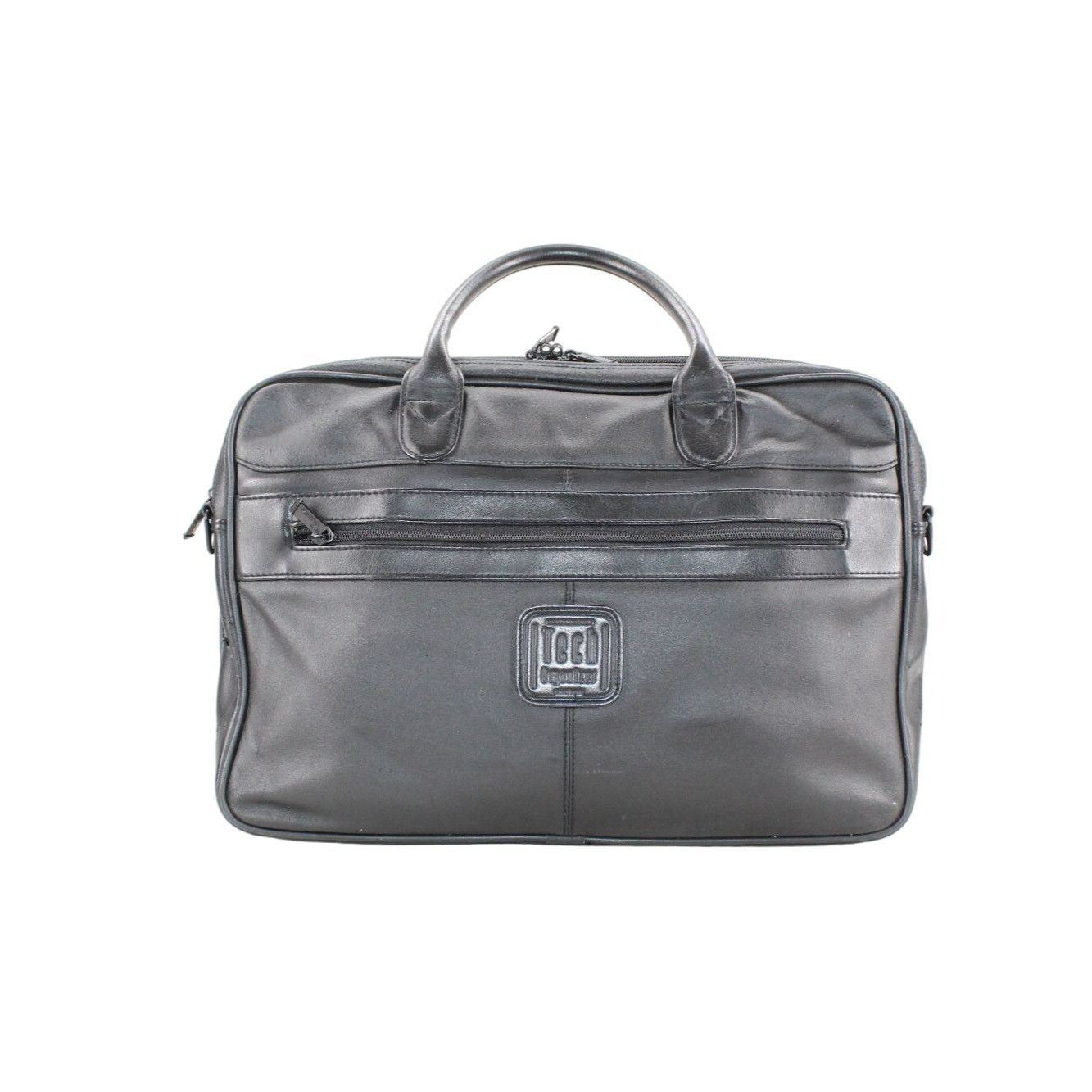 Leather × Other Tech Organizer Handcrafted Computer Briefcase Laptop Size ONE SIZE - 1 Thumbnail