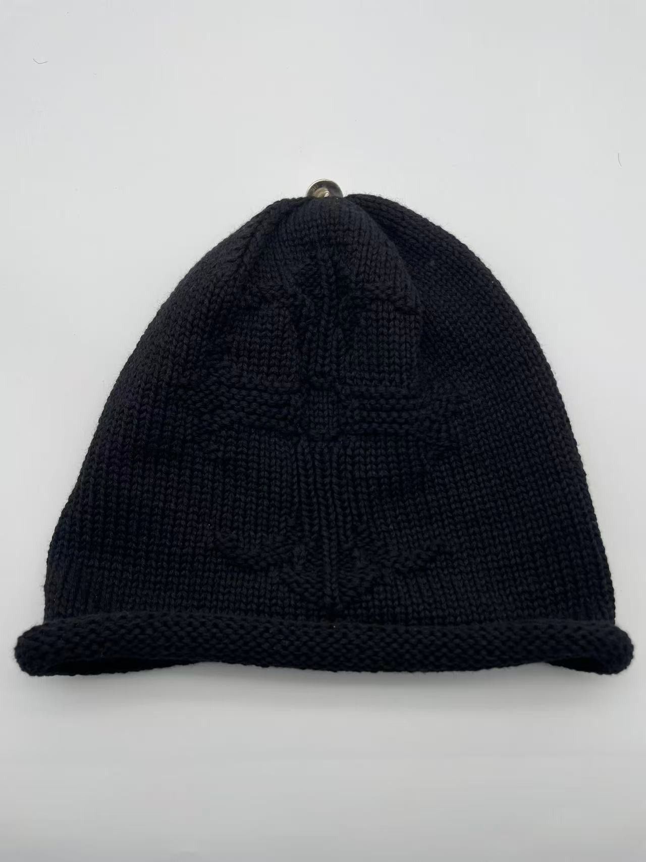 Chrome Hearts Chrome Hearts Black CH Cross Cashmere Beanie Size ONE SIZE - 5 Thumbnail