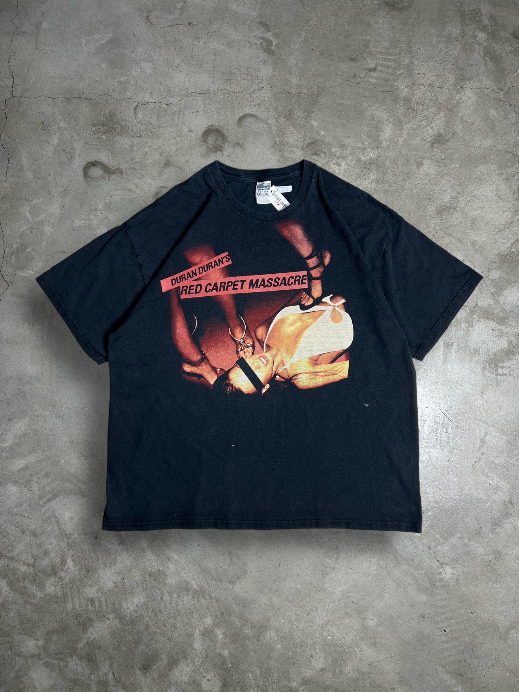 Band Tees Vintage Duran Duran Red Carpet Massacre Album (XXL) GTME330 Size US XXL / EU 58 / 5 - 1 Thumbnail