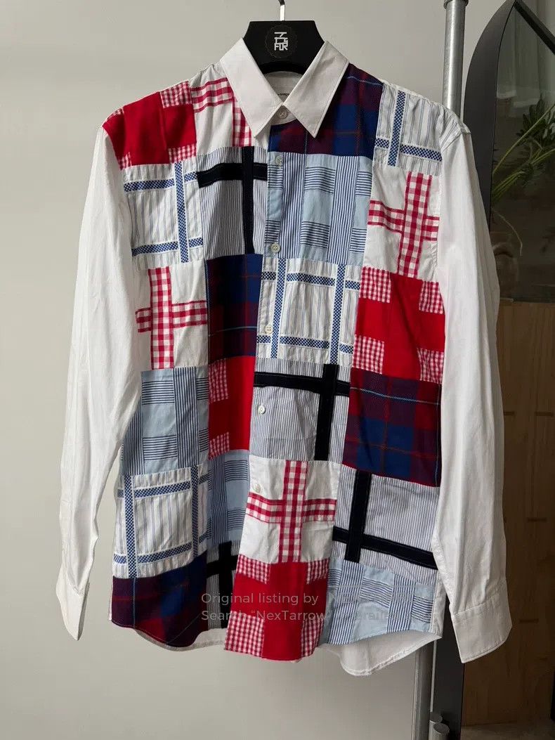 Comme Des Garcons Patchwork Shirt