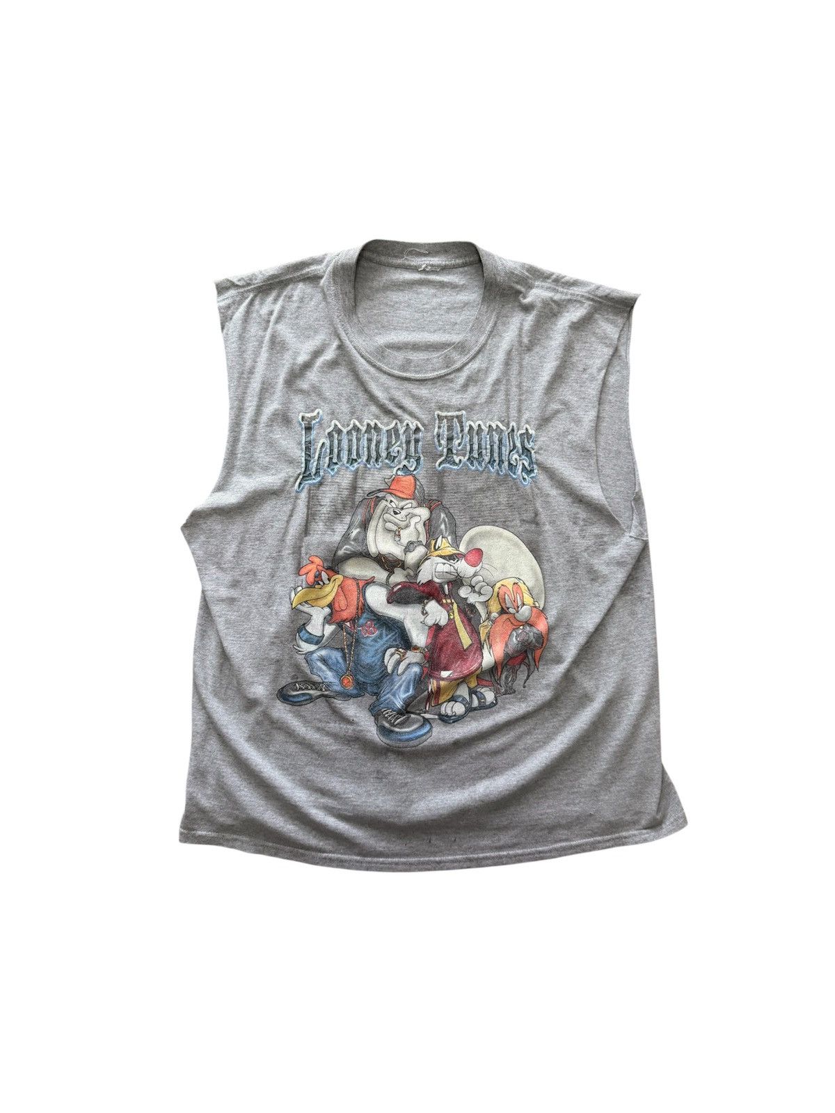 Vintage Vintage Looney Tunes Graphic Tank Top Size US XL / EU 56 / 4 - 1 Thumbnail