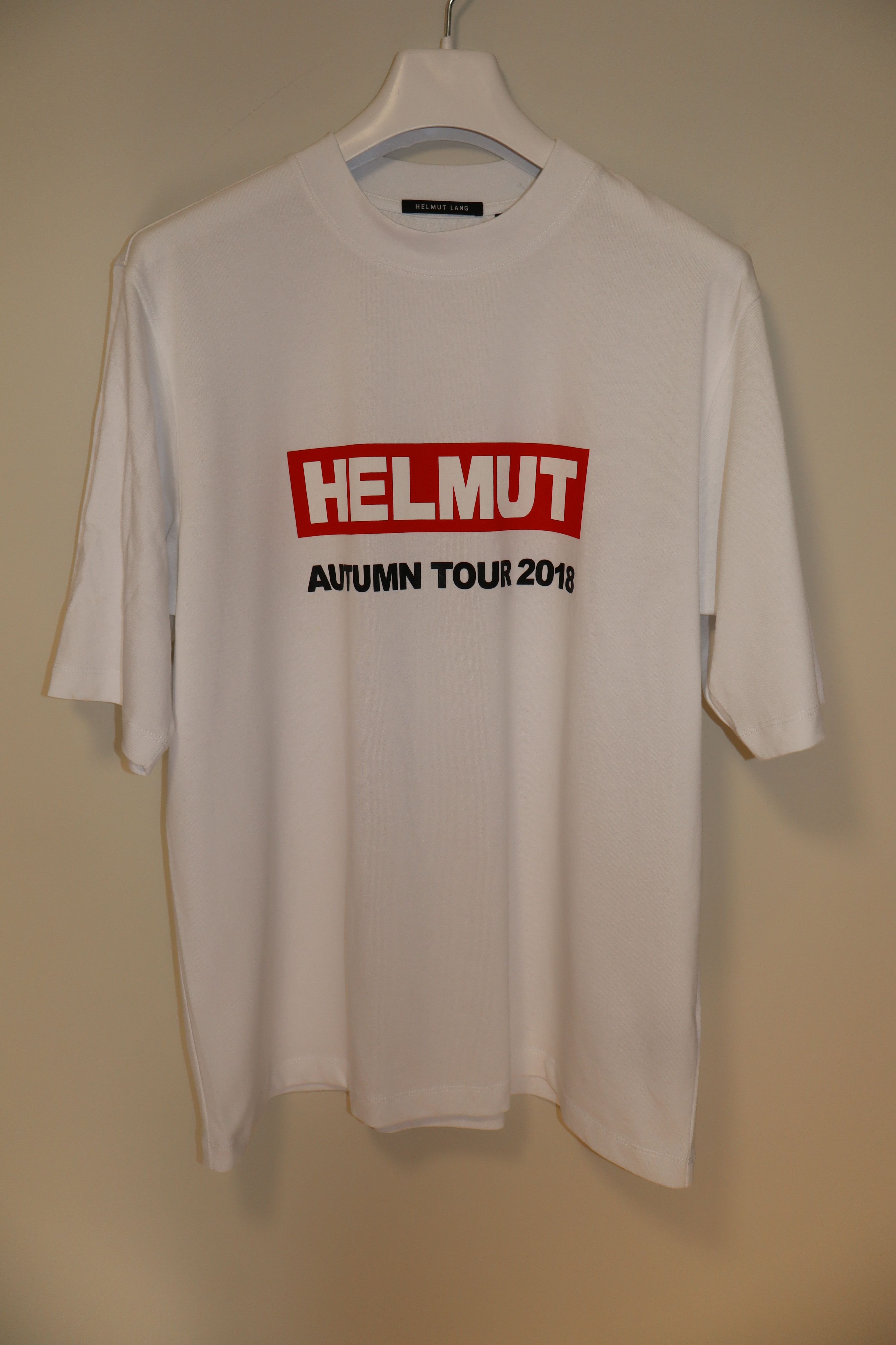 Helmut Lang Autumn Tour 2018 t-shirt Size US M / EU 48-50 / 2 - 1 Thumbnail