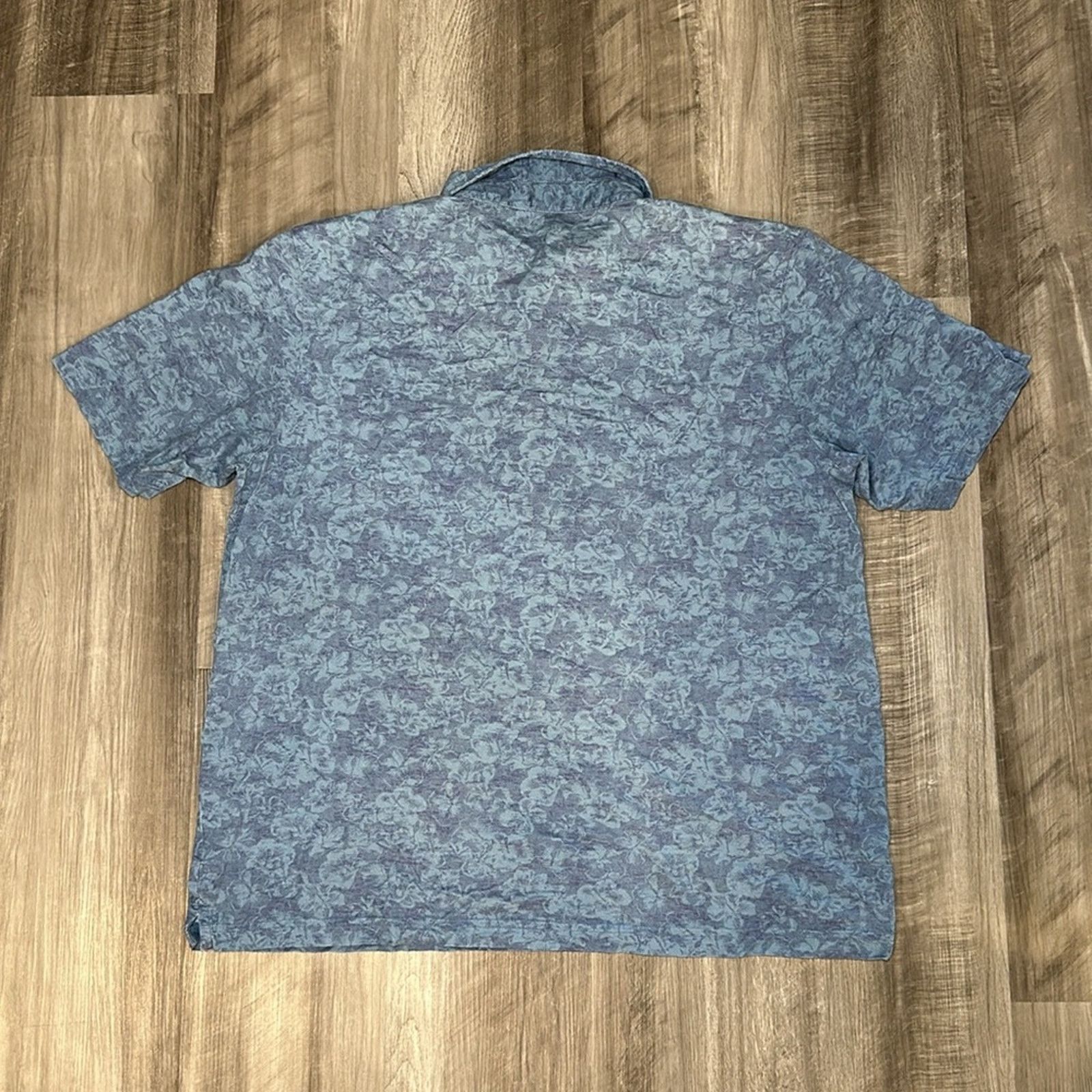 Peter Millar Peter Millar Seaside Floral Pima Cotton Polo - XL Size US XL / EU 56 / 4 - 3 Thumbnail