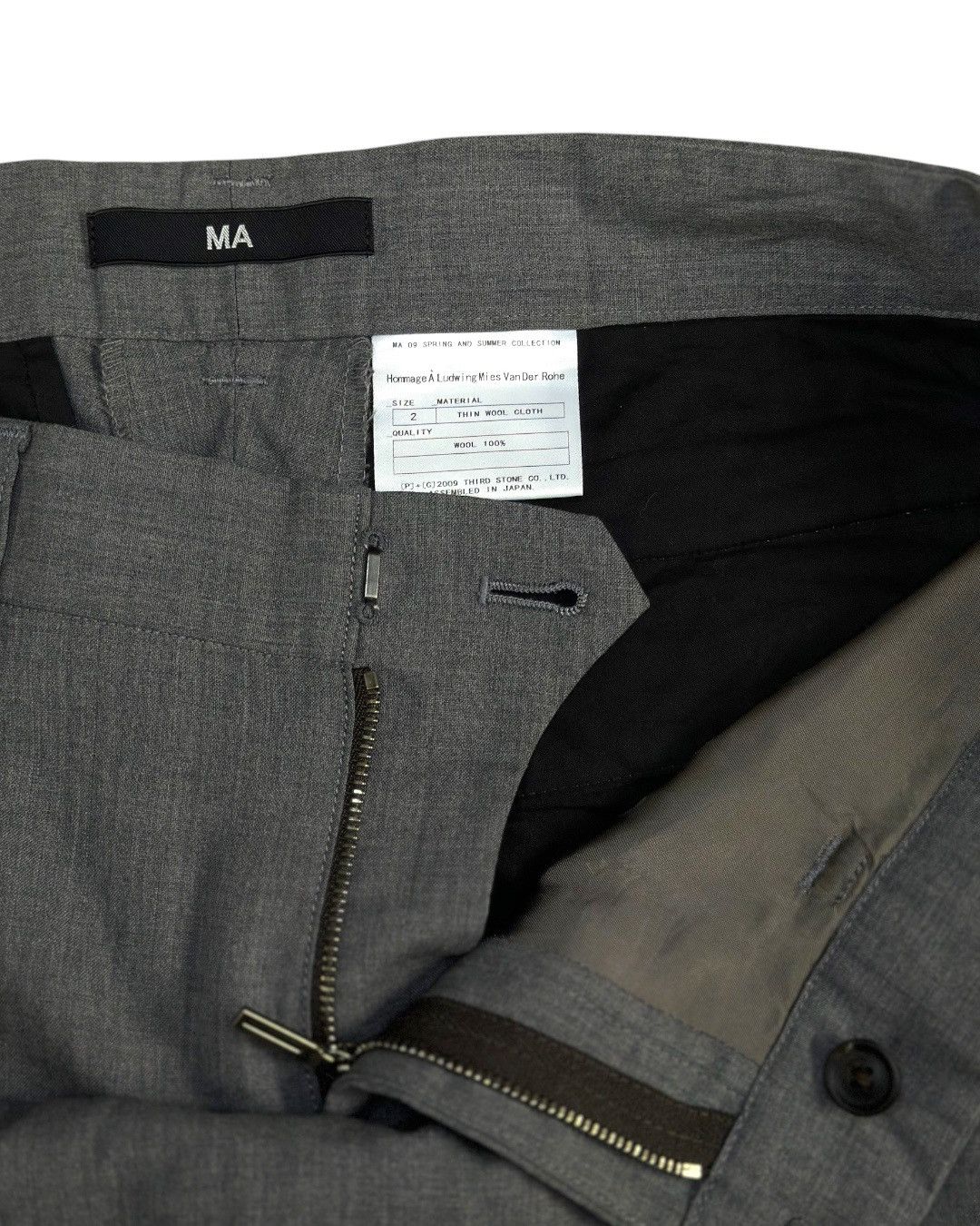 Julius JULIUS 09SS Wool Trousers Size US 32 / EU 48 - 5 Thumbnail
