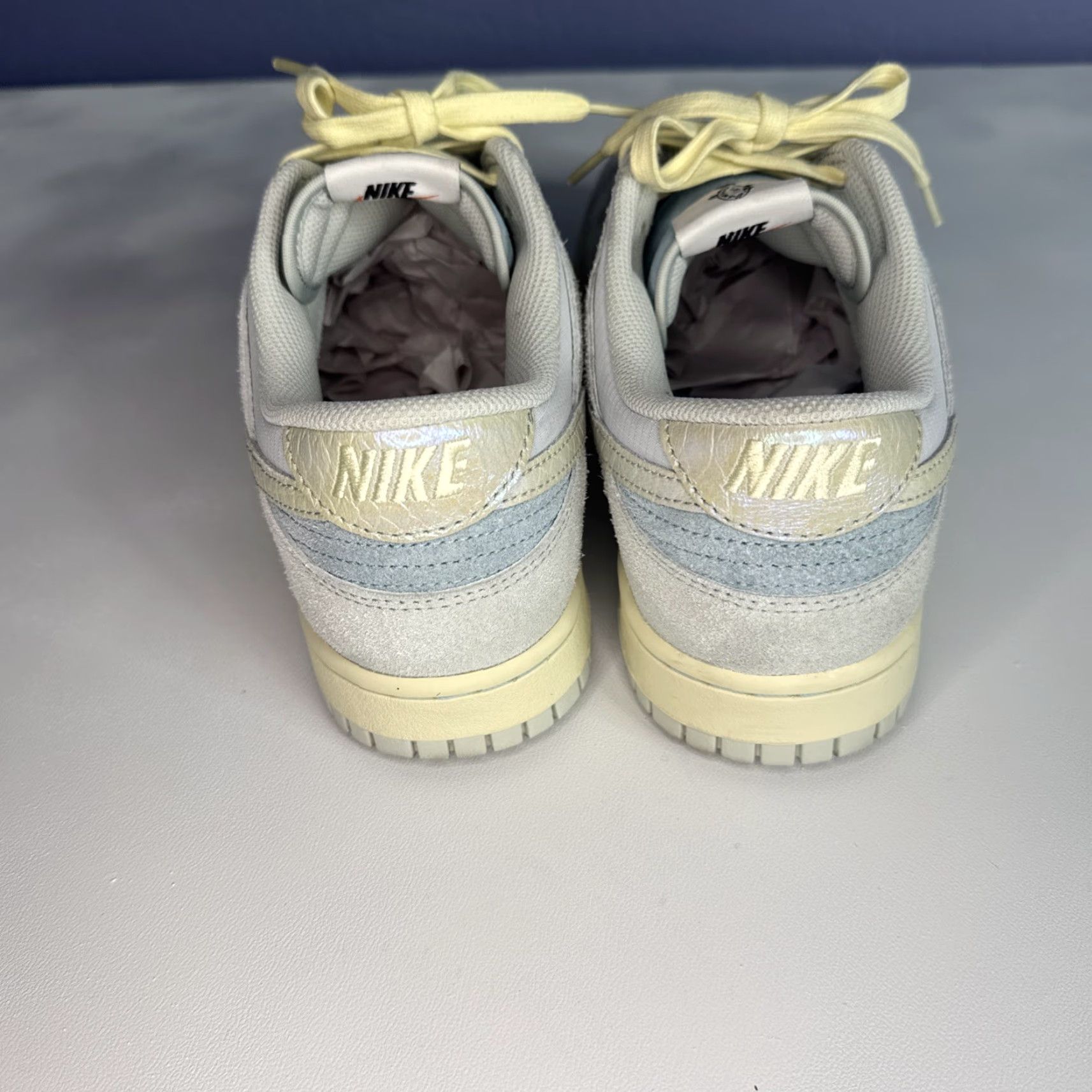 Nike Nike Dunk Low Top Chinook Salmon - Size 11.5 Men’s Sneakers Shoes - Duck Gray Suede Athletic Casual Lows Men Din 2023 DV7210-001 Size US L / EU 52-54 / 3 - 6 Thumbnail