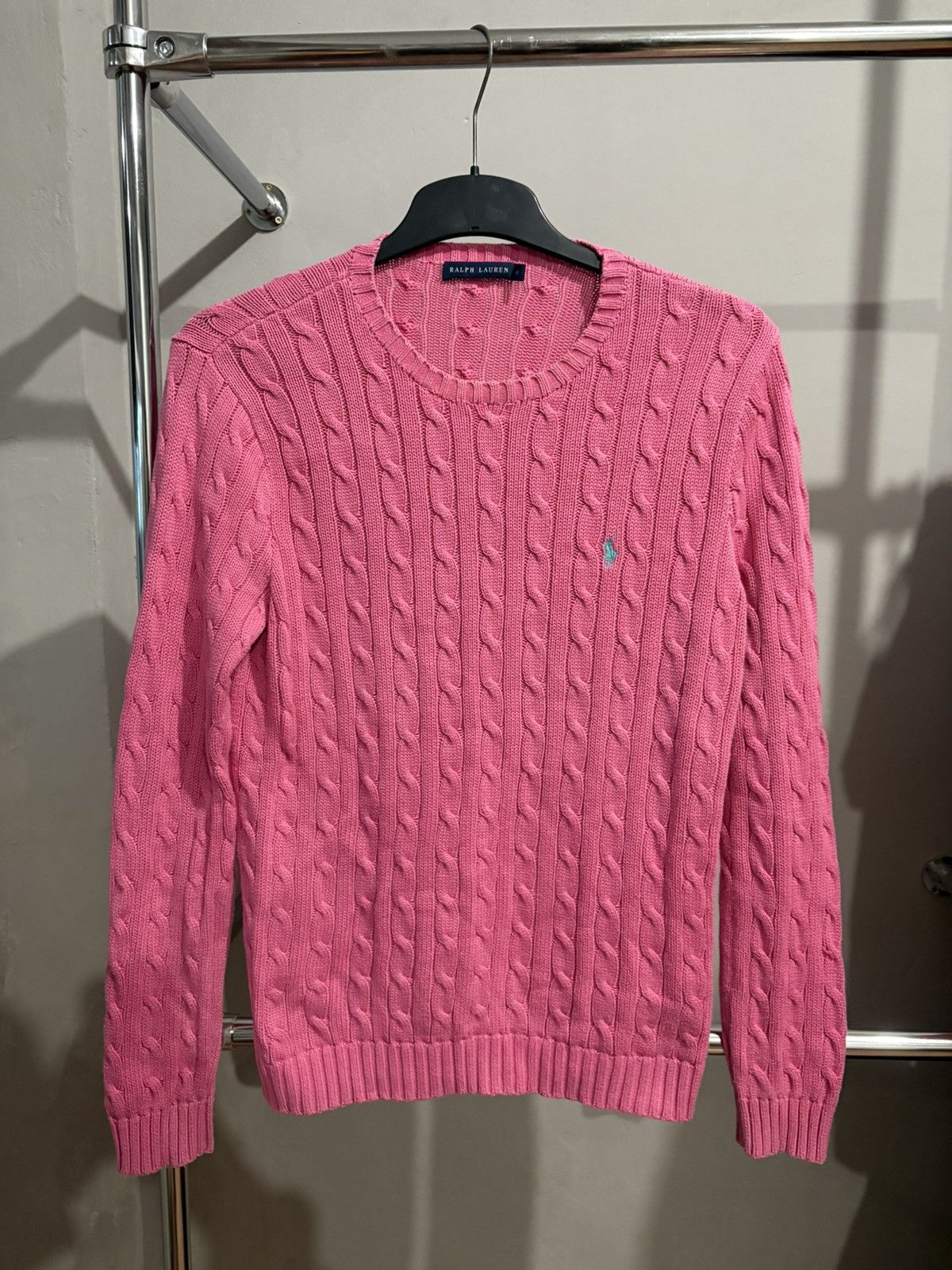 Ralph Lauren Ralph Lauren Cable-Knit Jumper & Sweater Men’s Pink L Size L / US 10 / IT 46 - 4 Thumbnail
