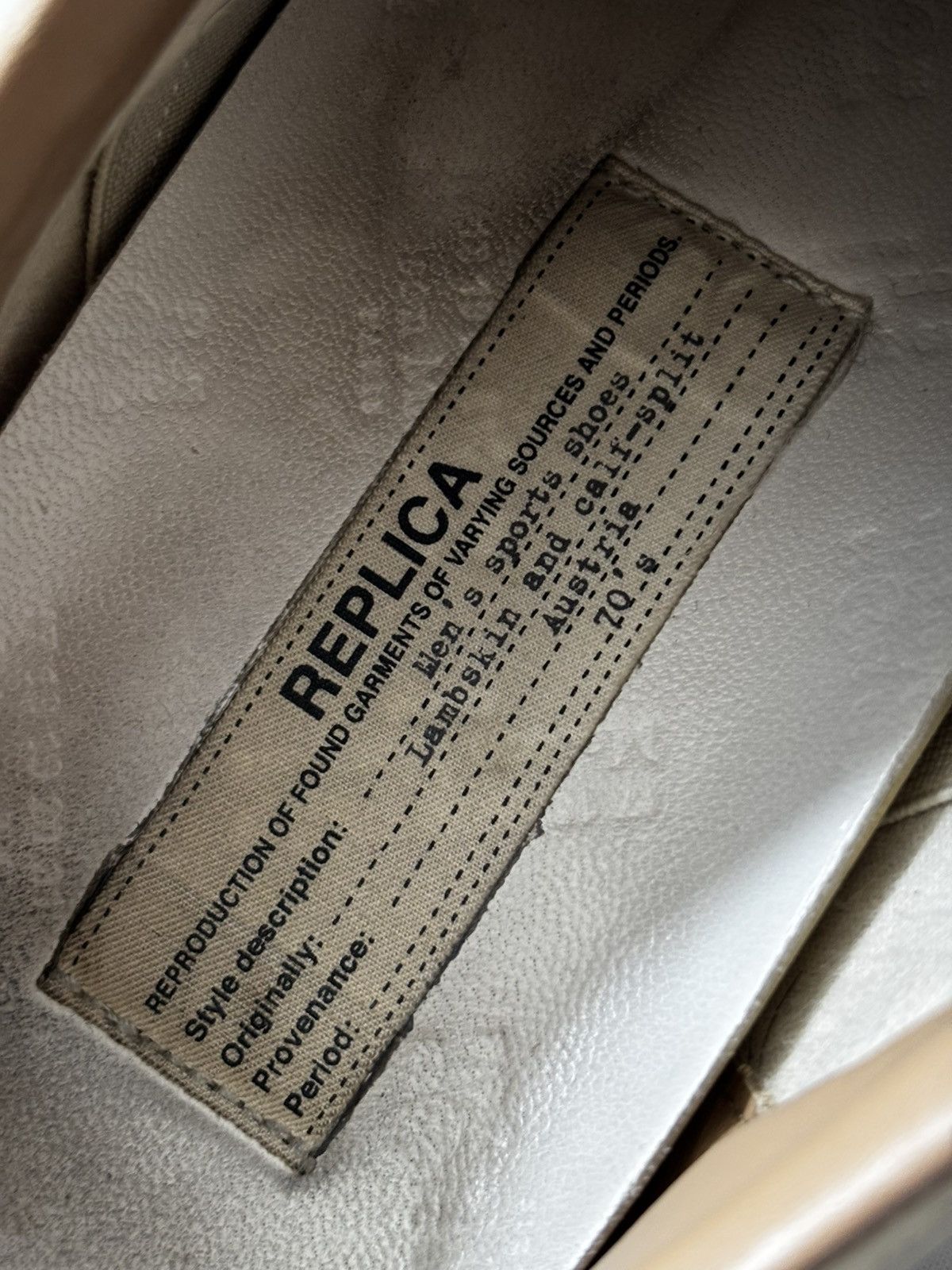 Maison Margiela Maison margiela paint splatter sneakers size 40(8) Size US 8 / EU 41 - 7 Thumbnail