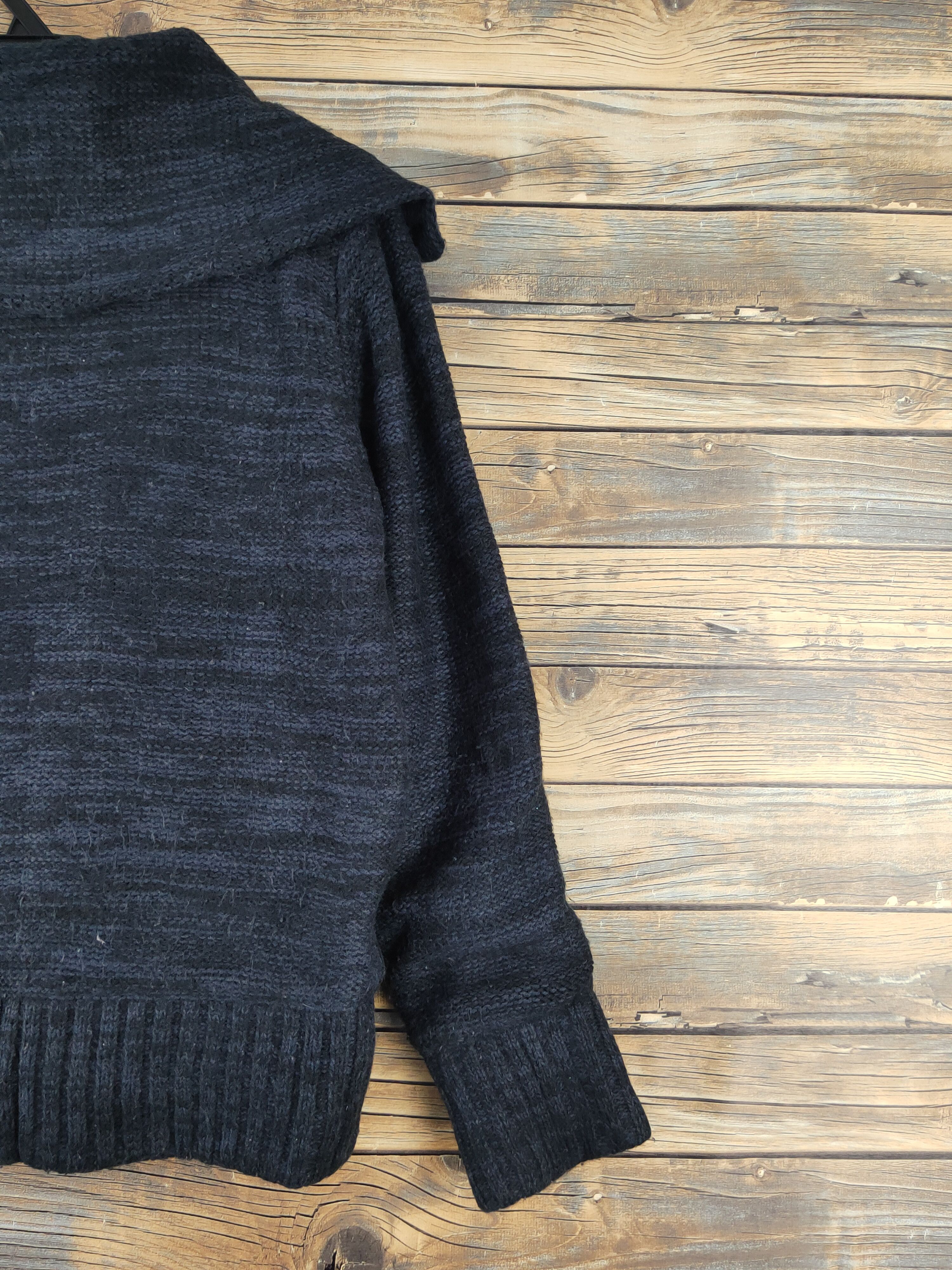Homespun Knitwear × Japanese Brand Lepsim-Lowrys Farm Black Knitwear Sweaters #1251 Size M / US 6-8 / IT 42-44 - 9 Thumbnail