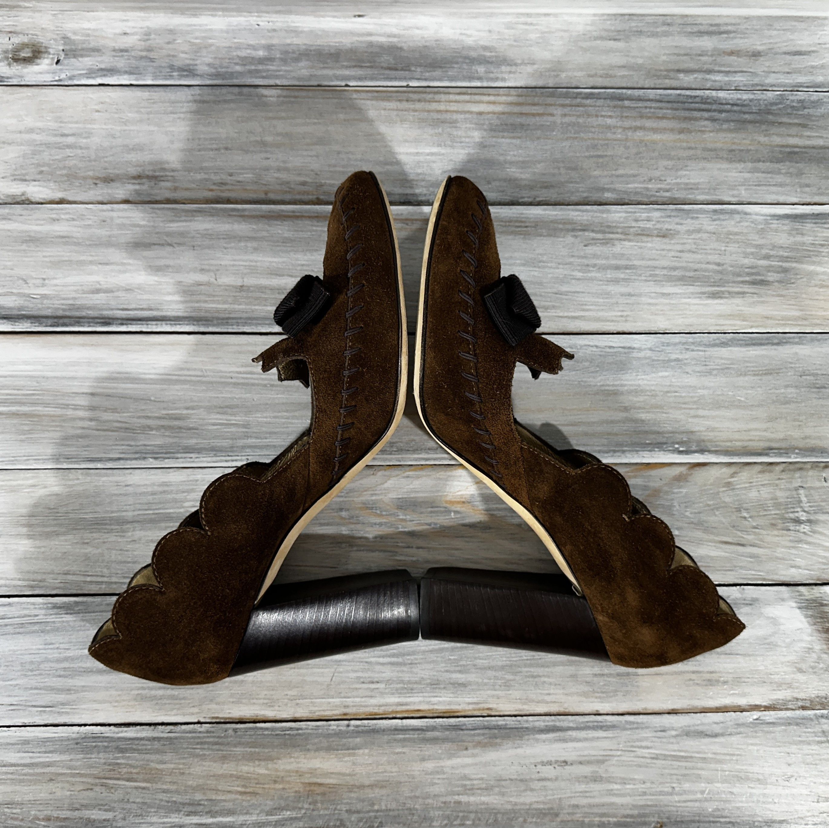 Alberta Ferretti Philosophy Di Alberta Ferretti Heels Shoes Made In Italy Size US 9 / IT 39 - 8 Thumbnail