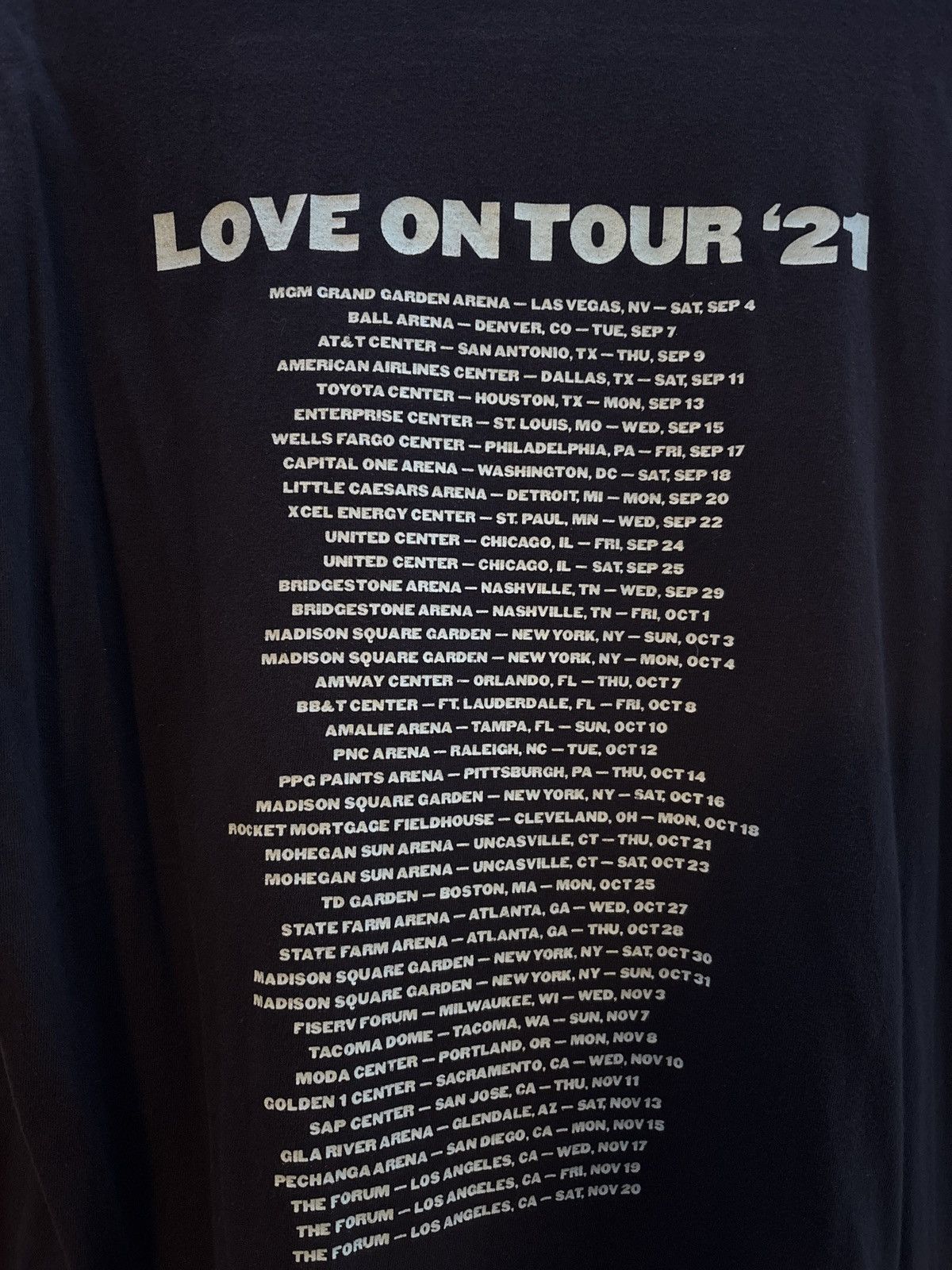 Comfort Colors 2021 Harry Styles Love on Tour tee Size US L / EU 52-54 / 3 - 7 Thumbnail