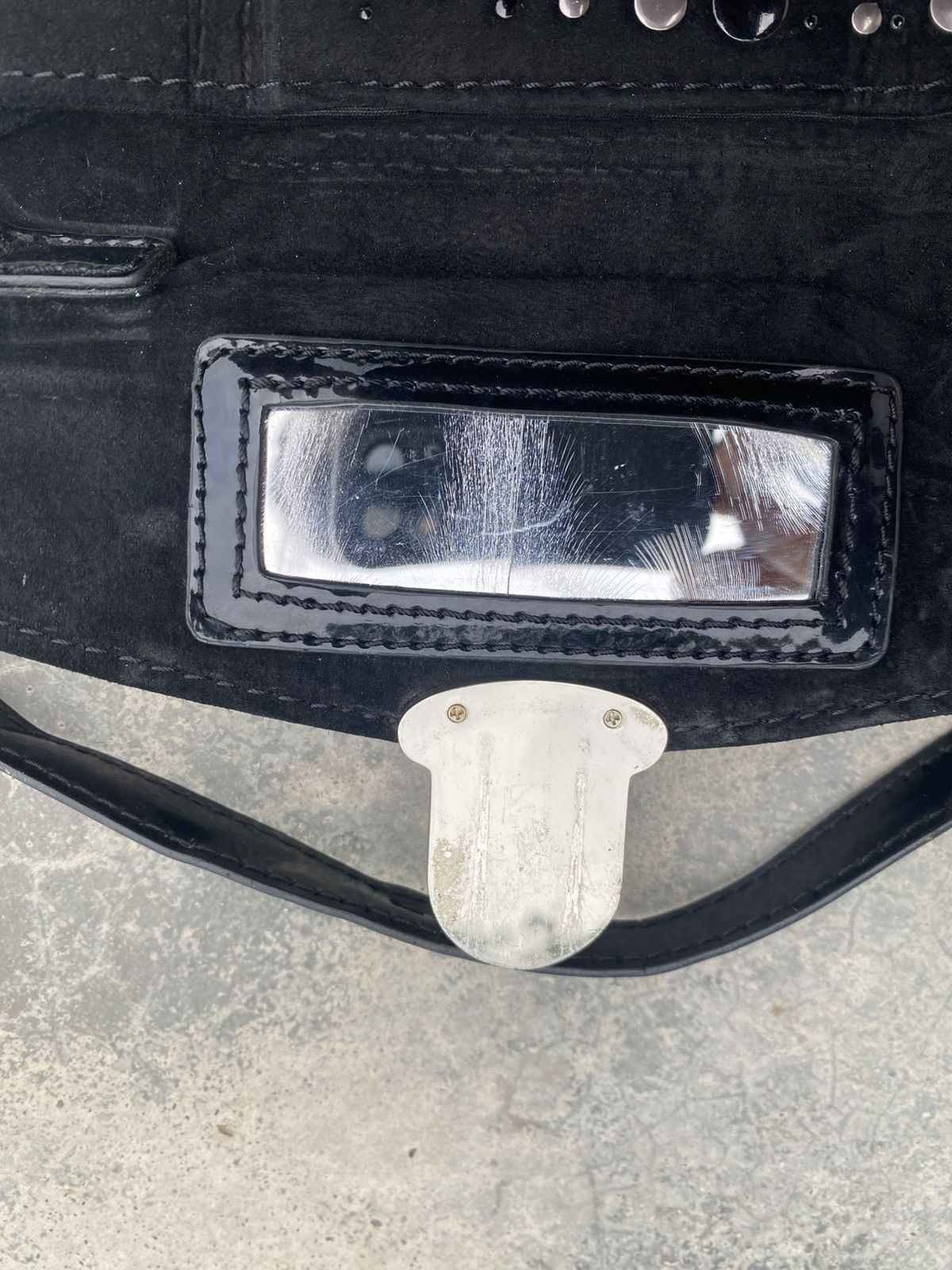 Bodega × Diesel DIESEL Studded Leather Clutch Size ONE SIZE - 10 Thumbnail