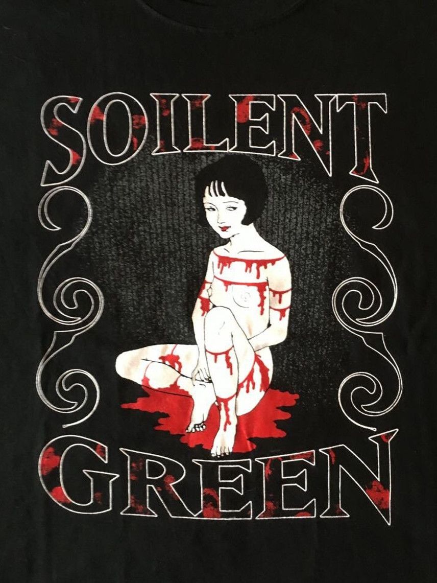 Band Tees Soileent Green band Black t shirt Large Size US L / EU 52-54 / 3 - 2 Thumbnail