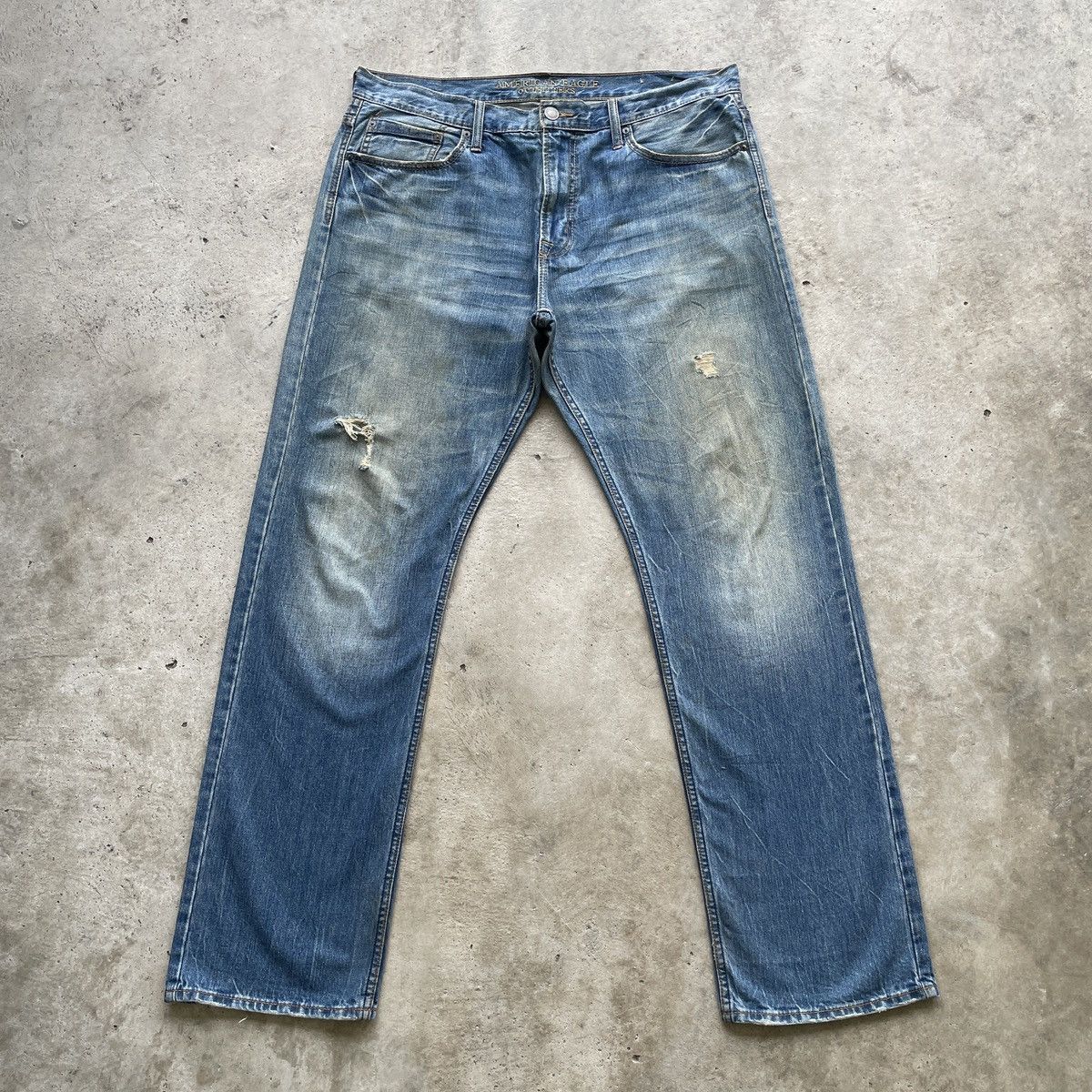 American Eagle Vintage Jeans Rusty Distressed Faded Pants