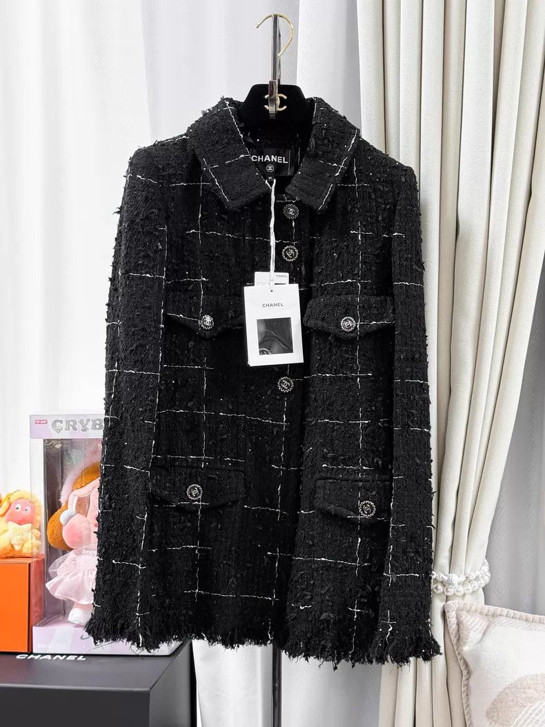Chanel Chanel Four-pocket long tassel woven jacket Size XS / US 0-2 / IT 36-38 - 1 Thumbnail