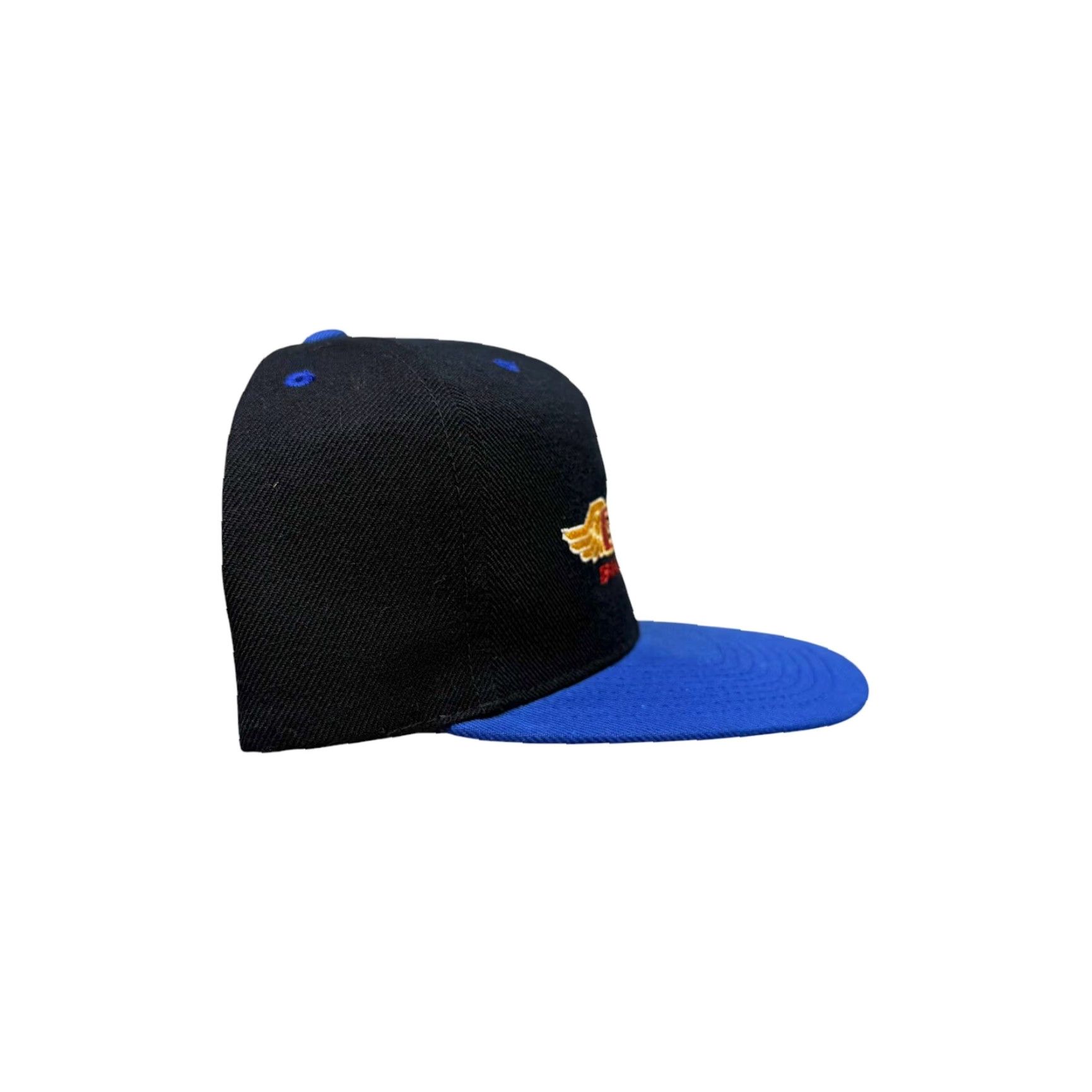 Vintage VINTAGE Otto GT Bicycles Team GT BMX Black / Blue Headmasters Two Tone Snapback Hat Size ONE SIZE - 3 Thumbnail