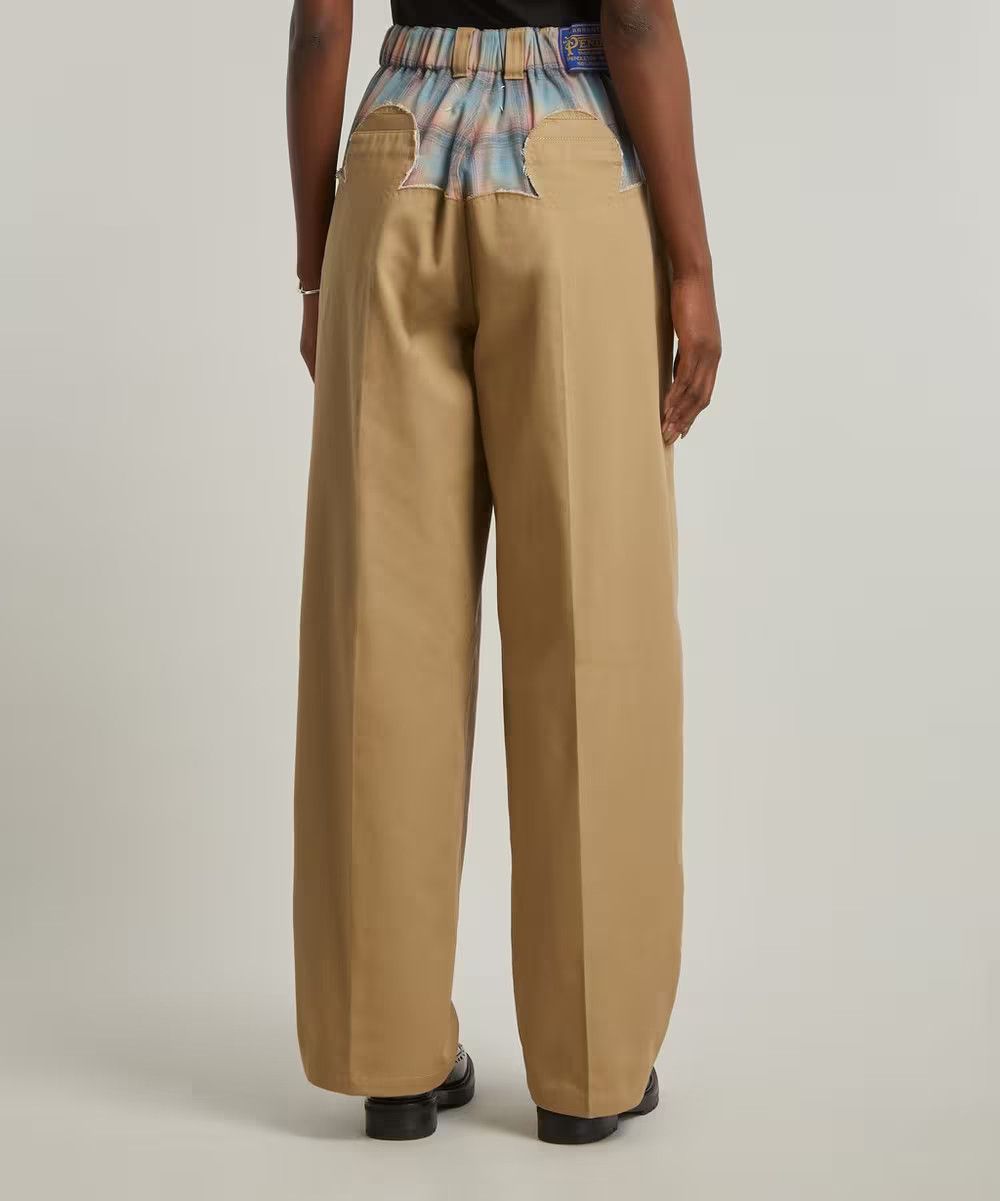 Maison Margiela o1y0625 Casual Pant in Beige Size 26" / US 2 / IT 38 - 4 Thumbnail