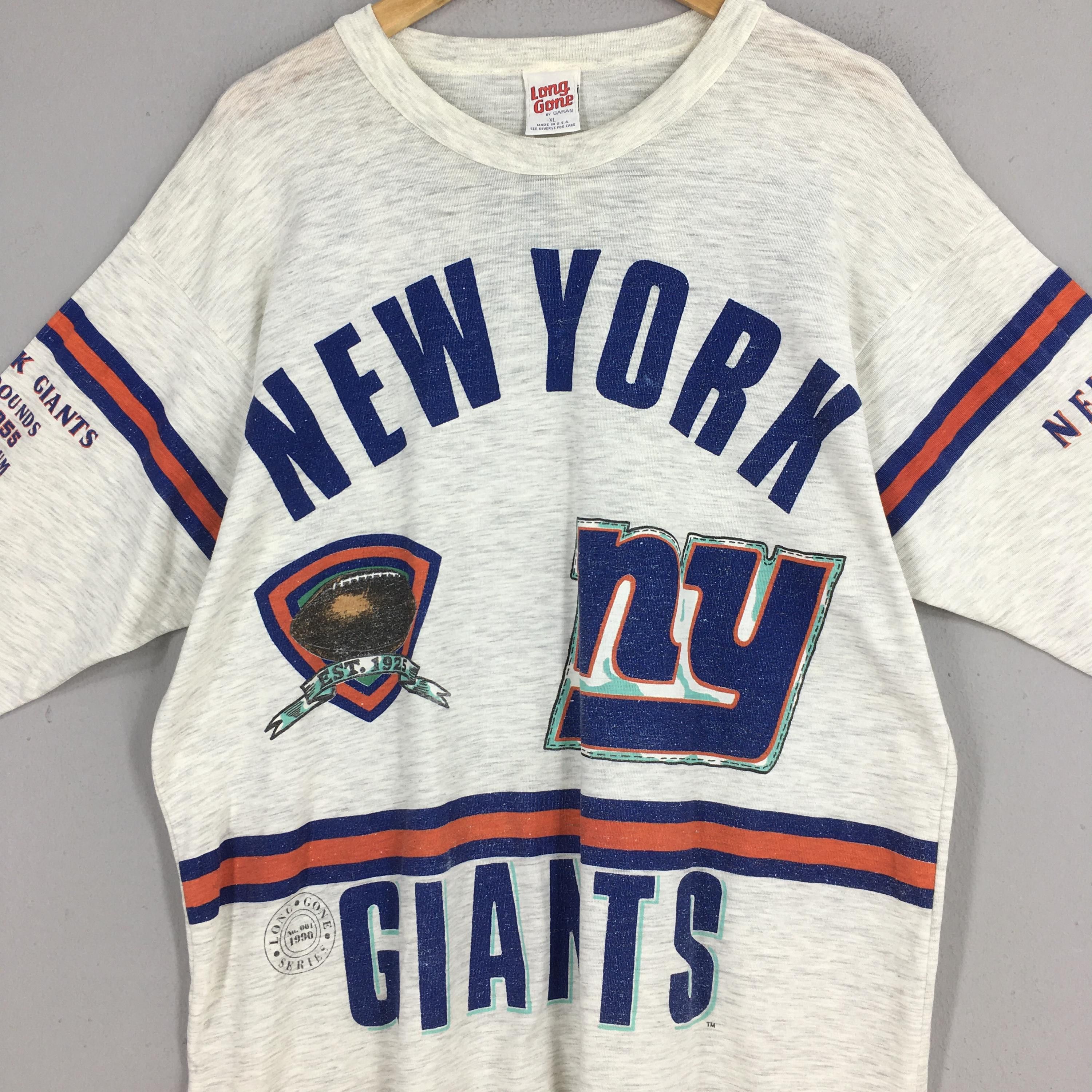 MLB Vintage 90s New York Giants Long Gone Tshirt XLarge Size US XL / EU 56 / 4 - 2 Thumbnail