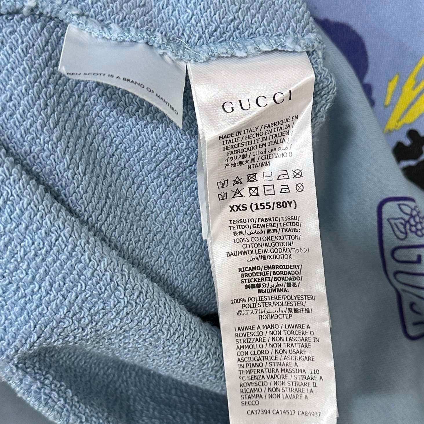 Gucci Gucci blue floral sweatshirt 2501-Nextarrow Size US XXS / EU 40 - 7 Thumbnail