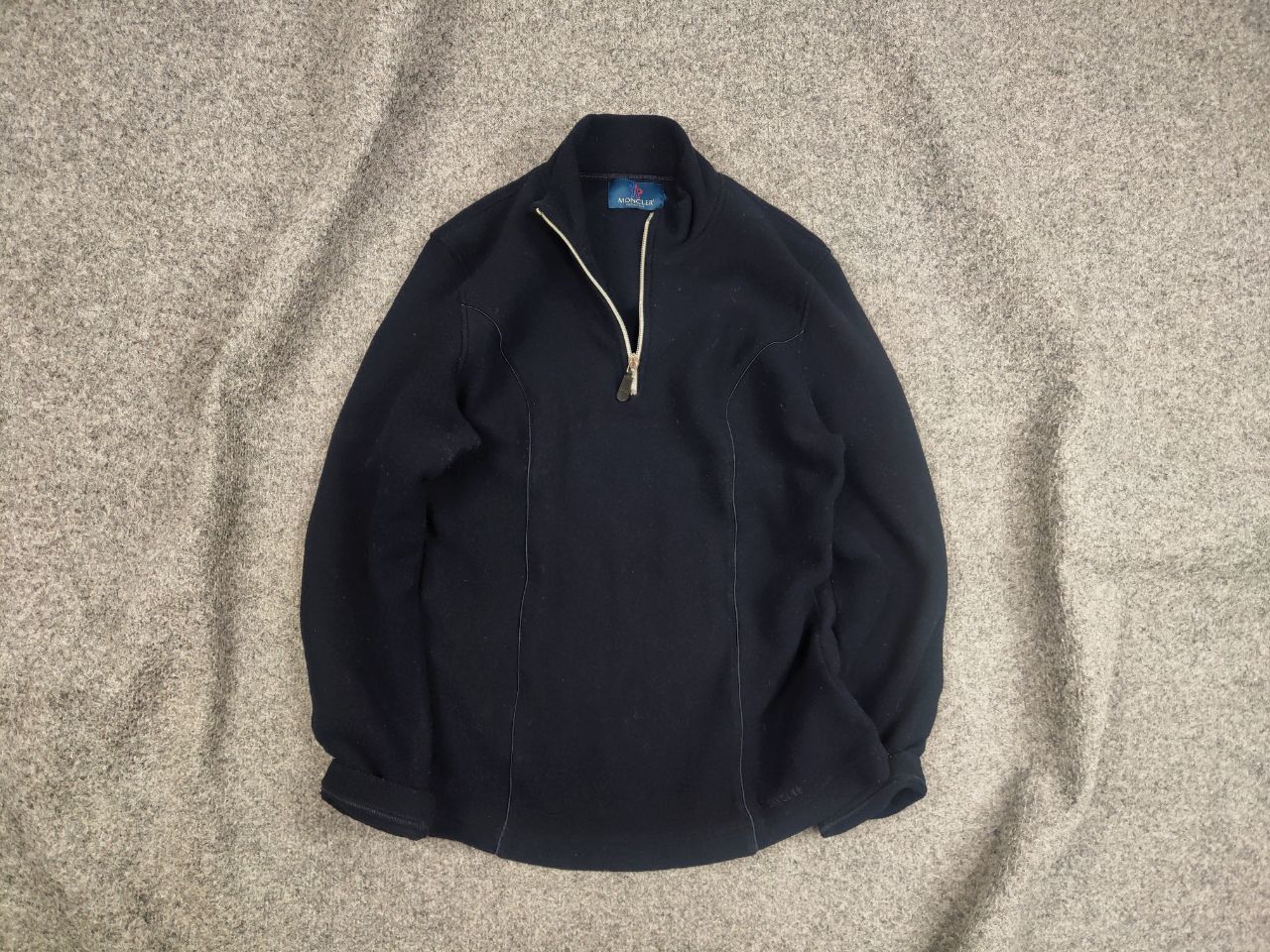 Vintage 90s Moncler Grenoble Husky trevira Pullover Fleece