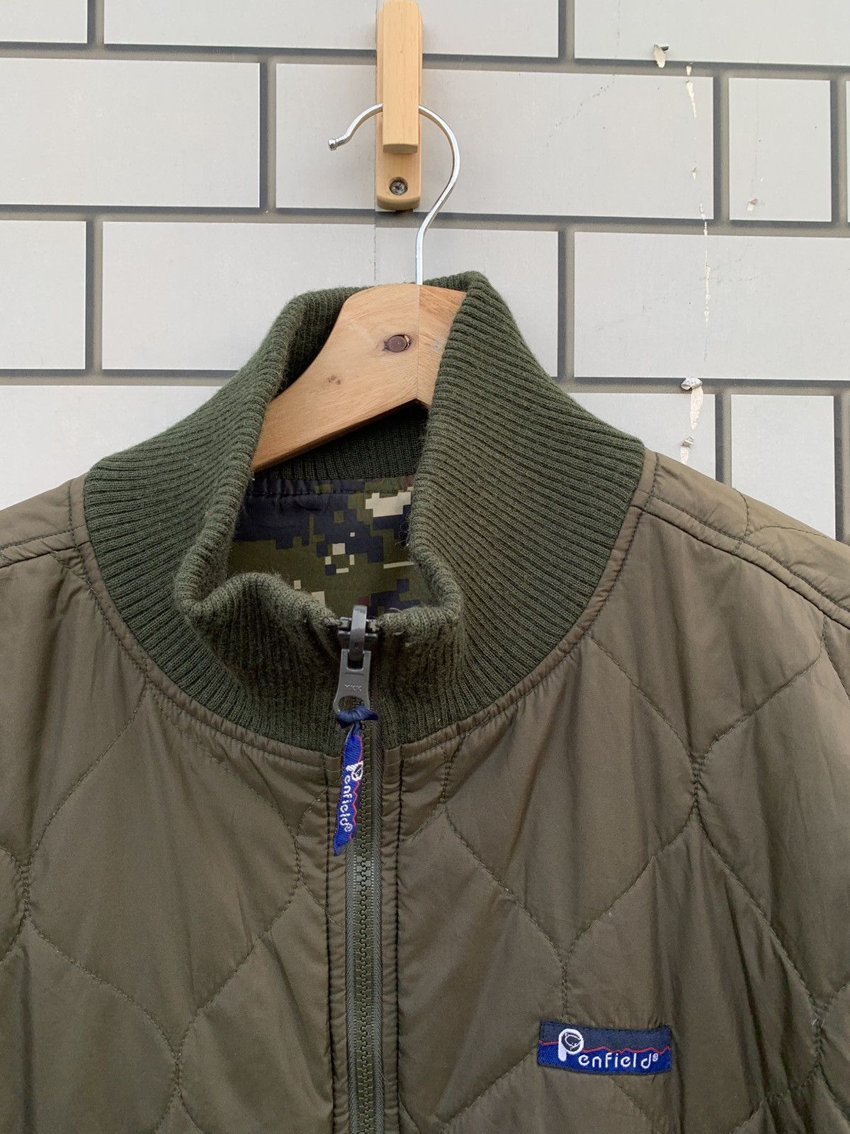 Penfield Vintage Penfield Camo Reversible Puffer Jacket Size US L / EU 52-54 / 3 - 22 Thumbnail