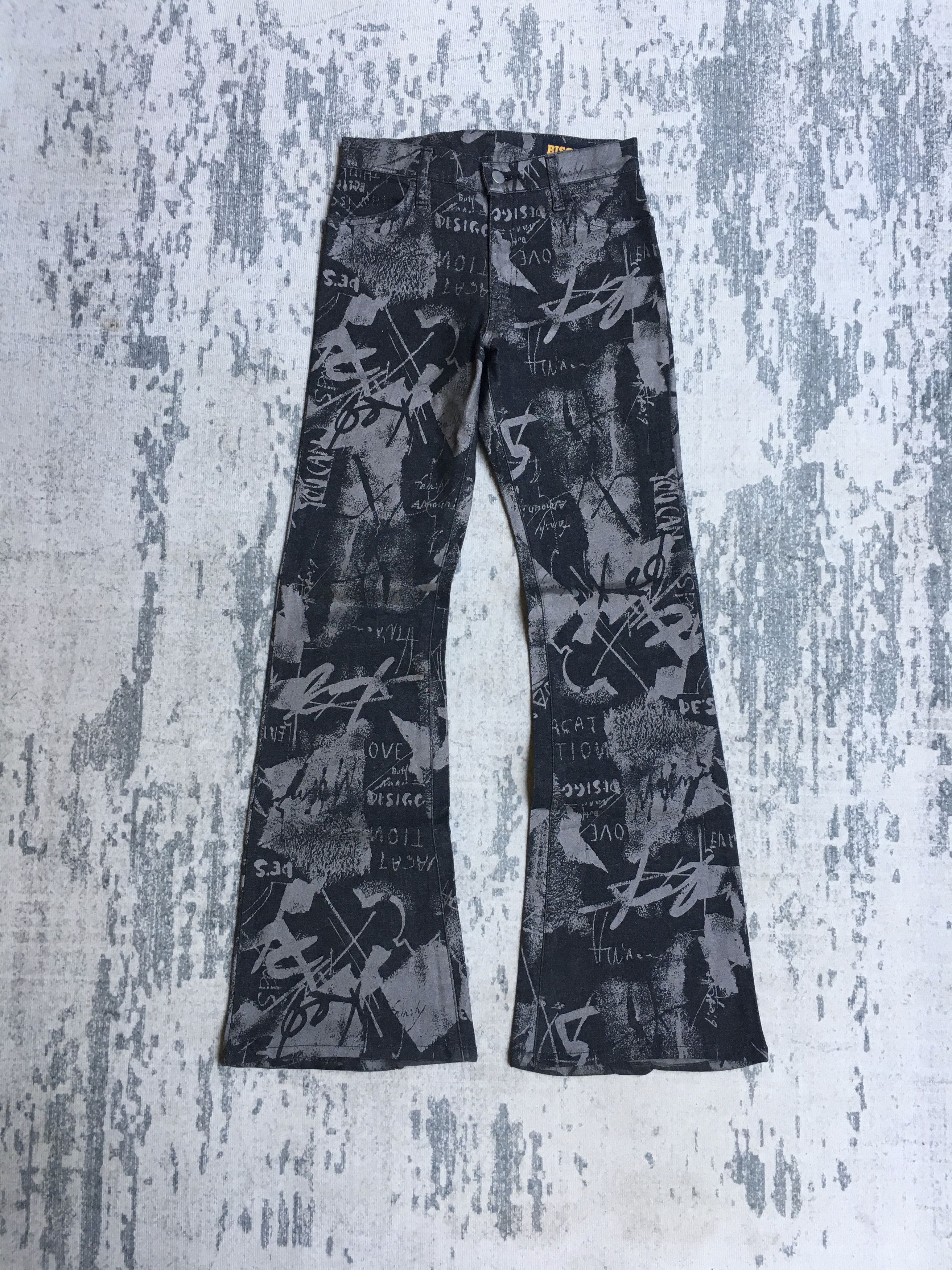 Japanese Brand Bison Flare Jeans Size US 28 / EU 44 - 1 Thumbnail